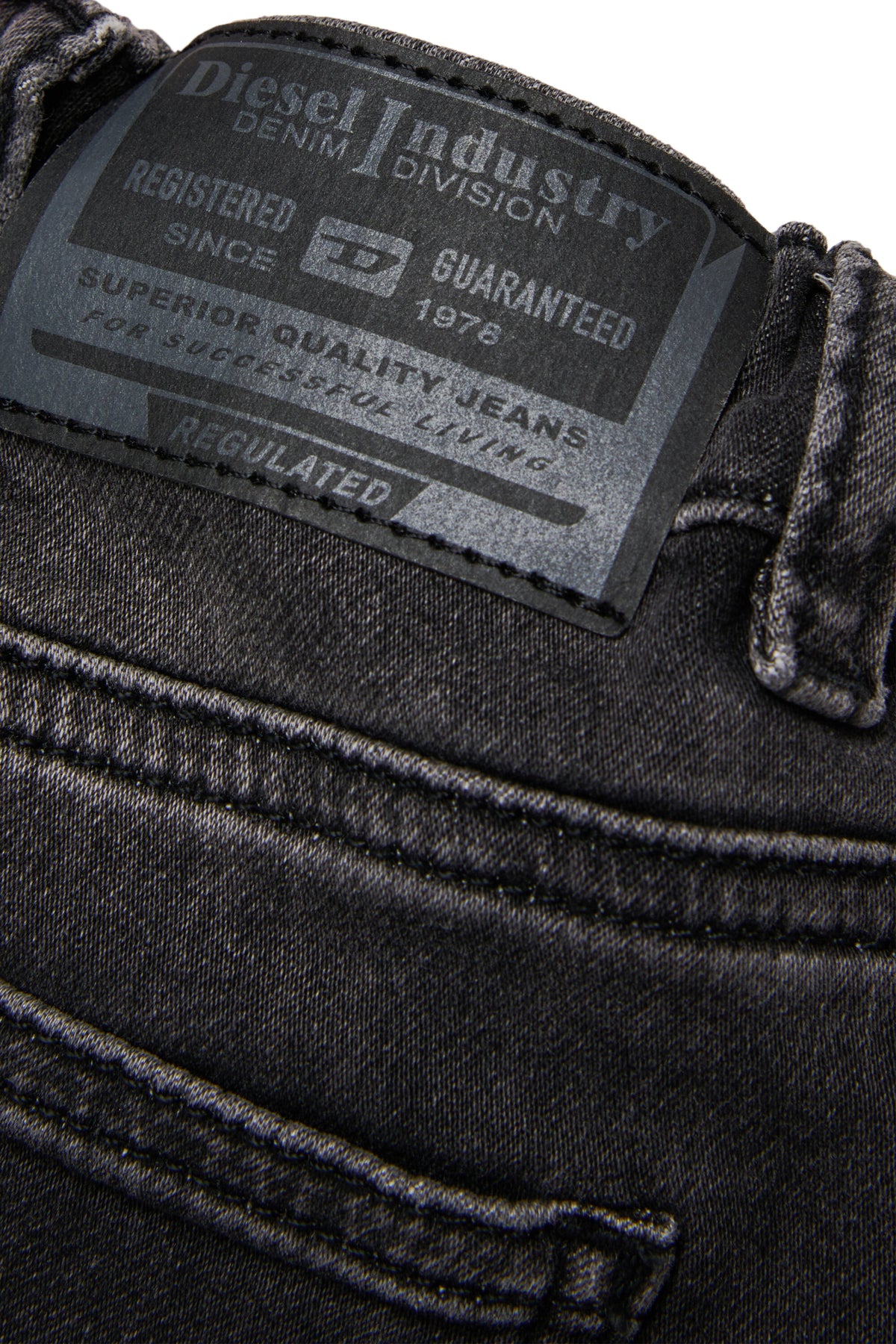 Jeans coupe regular noir