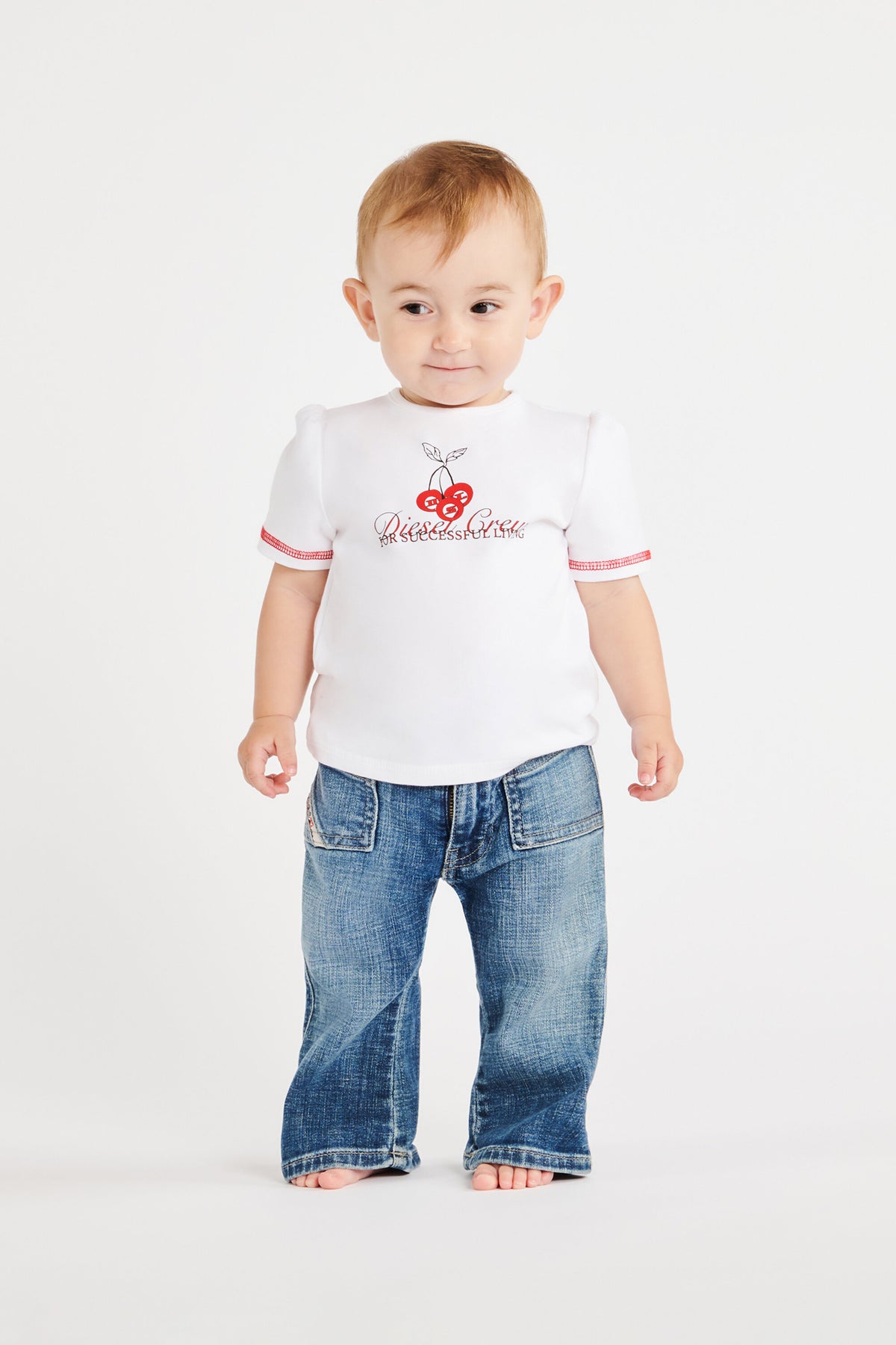Jeans bootcut fit lavado azul medio - D-Heki