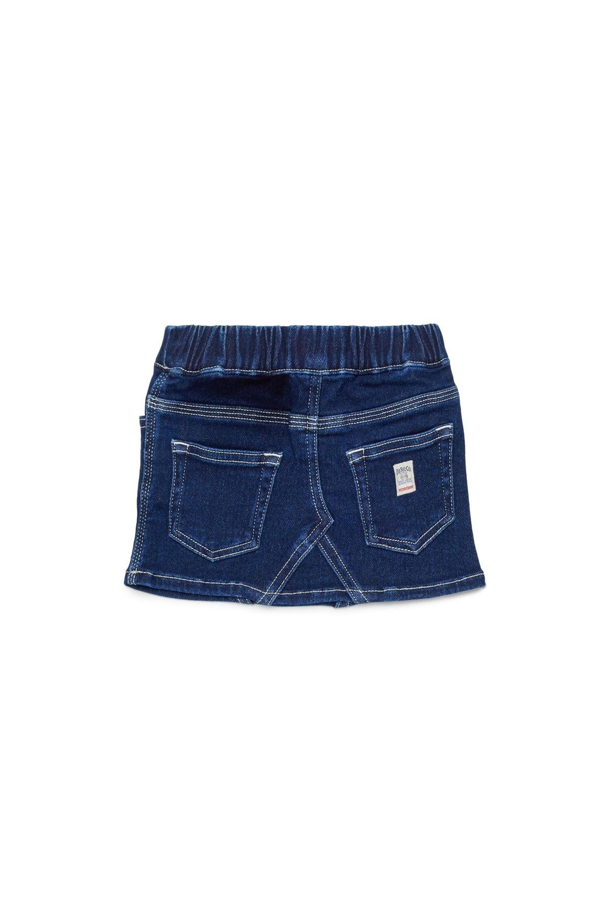 Jupe en denim avec logo