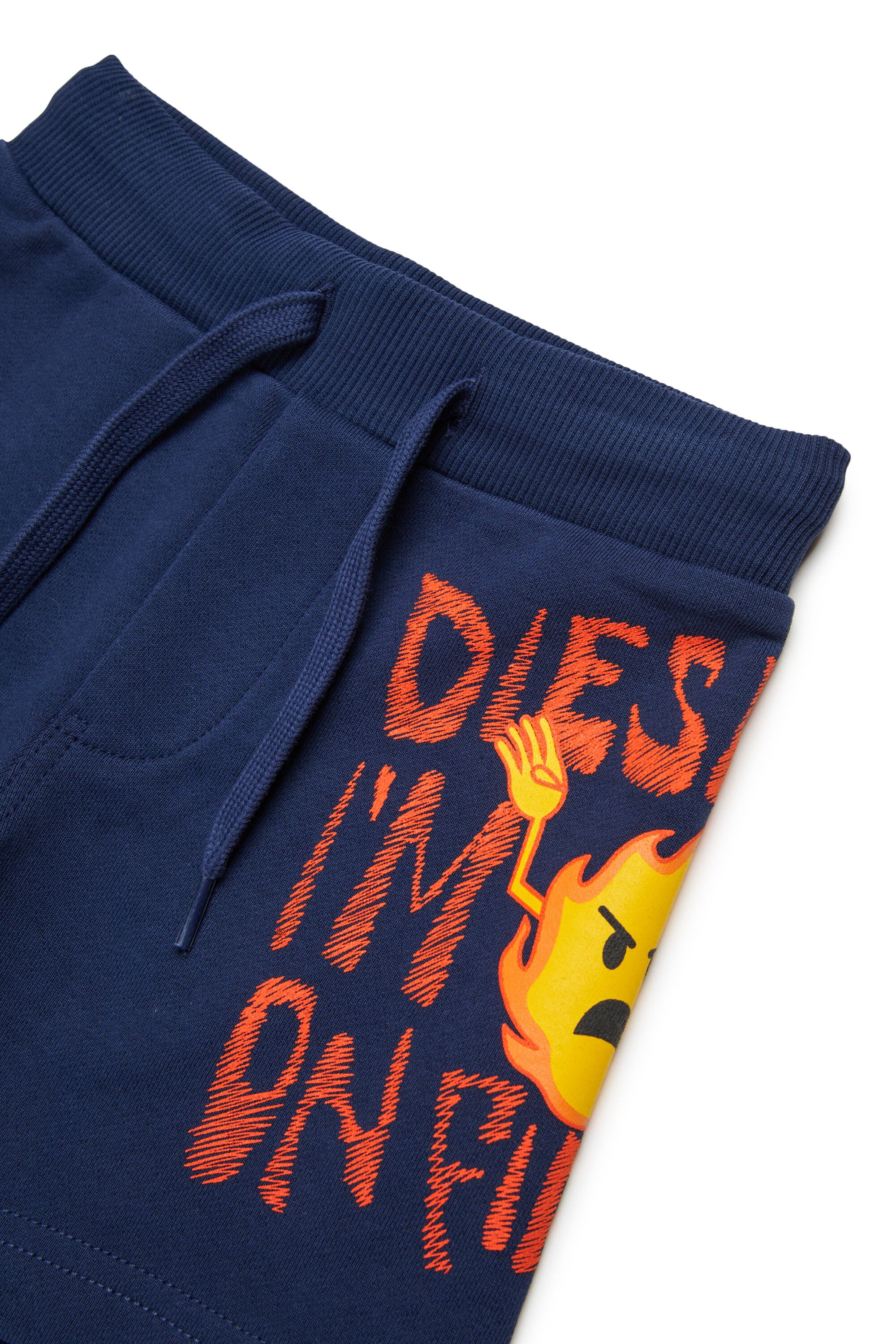 Shorts de felpa con logo