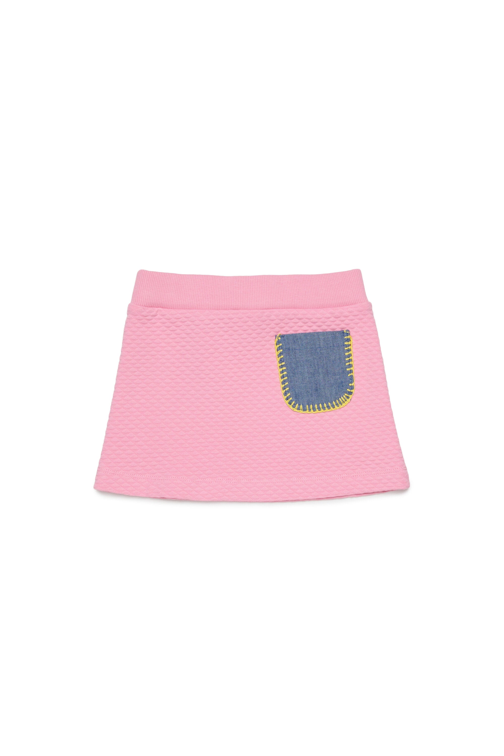Mini skirt with logo