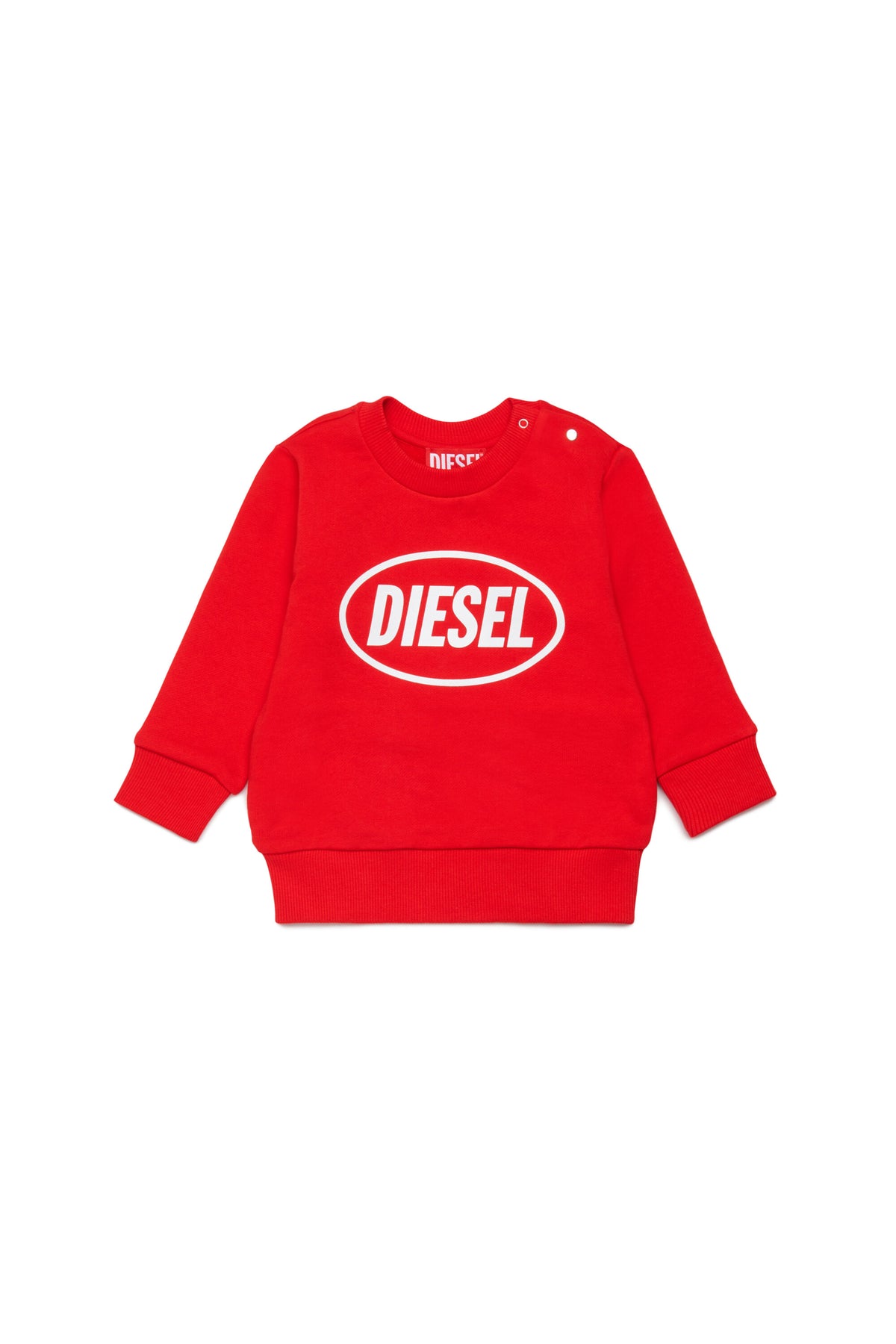 Crew neck sweatshirt with logo