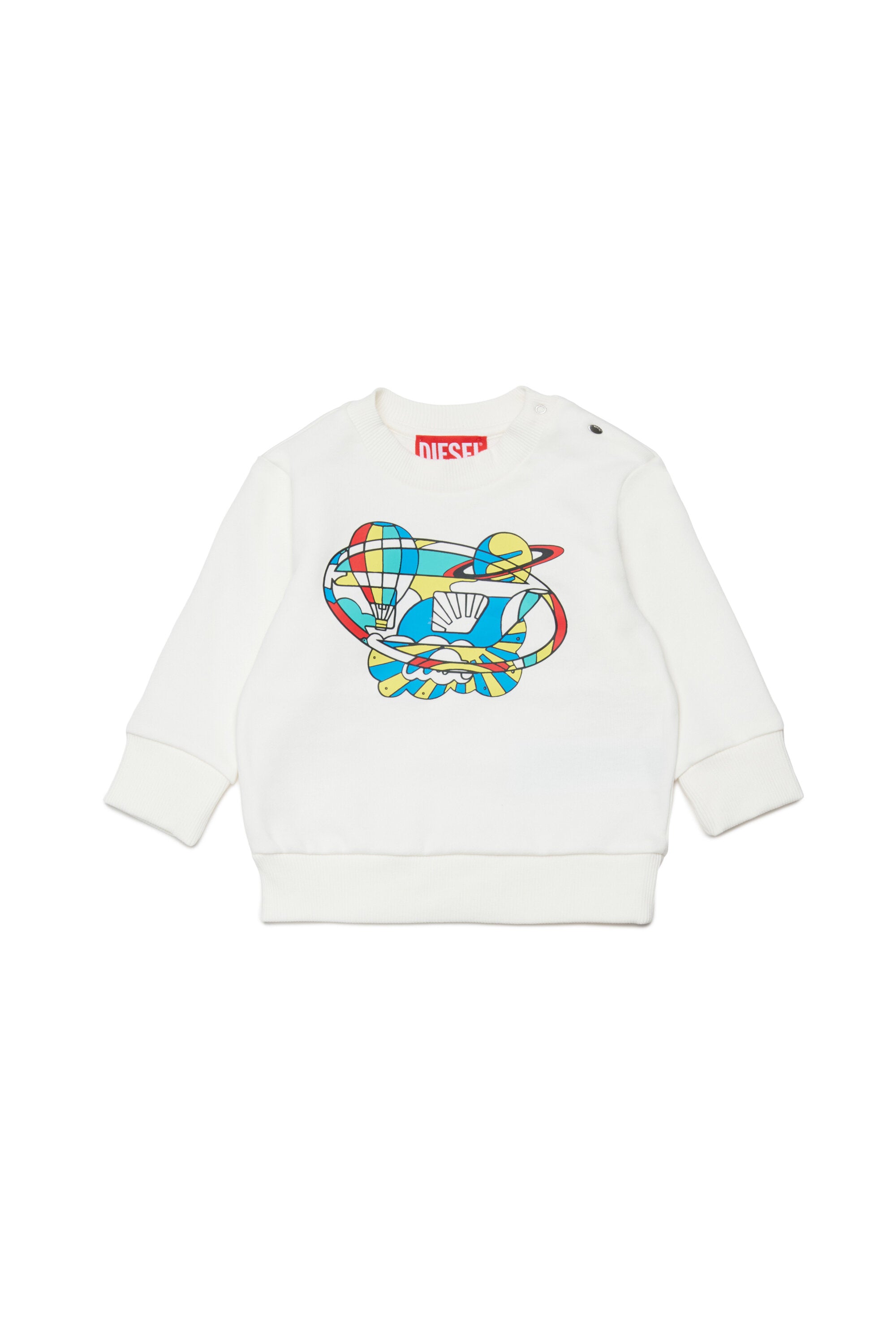 Sudadera de cuello redondo con logo