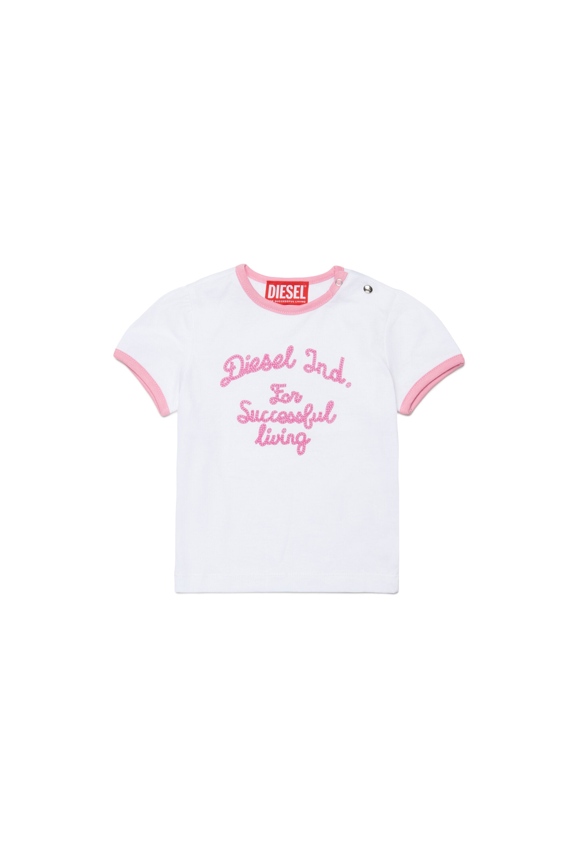 Camiseta con logo en el pecho