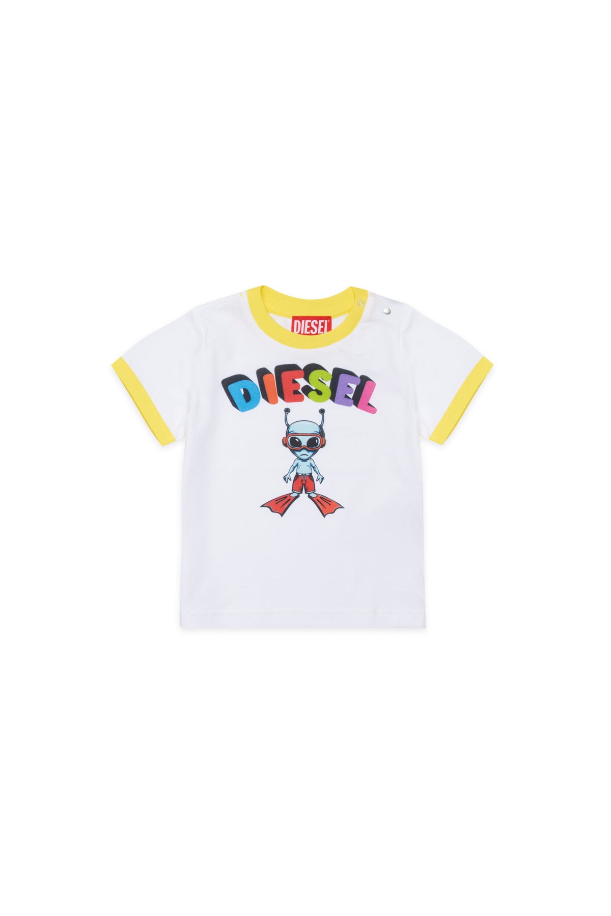 T-shirt avec logo et motif sur le devant