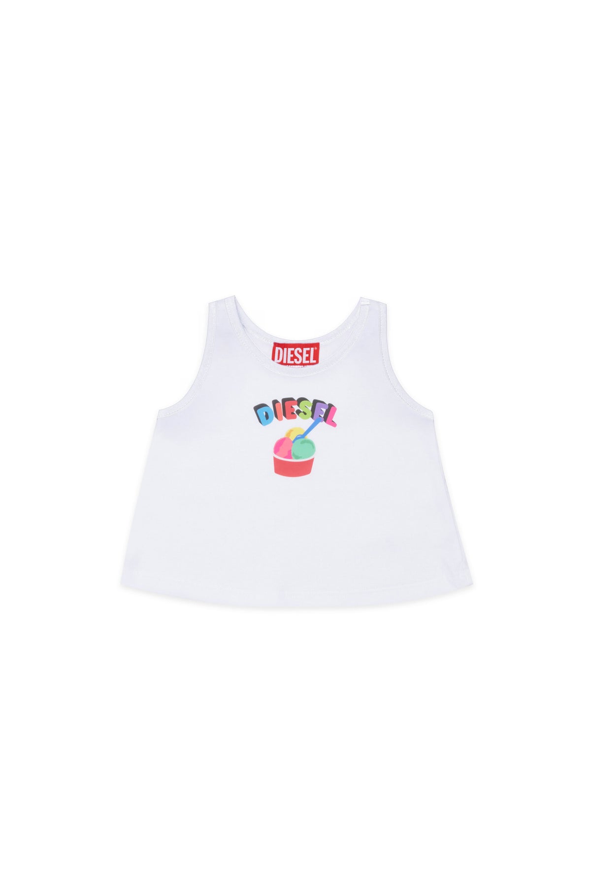 T-shirt sans manches avec logo