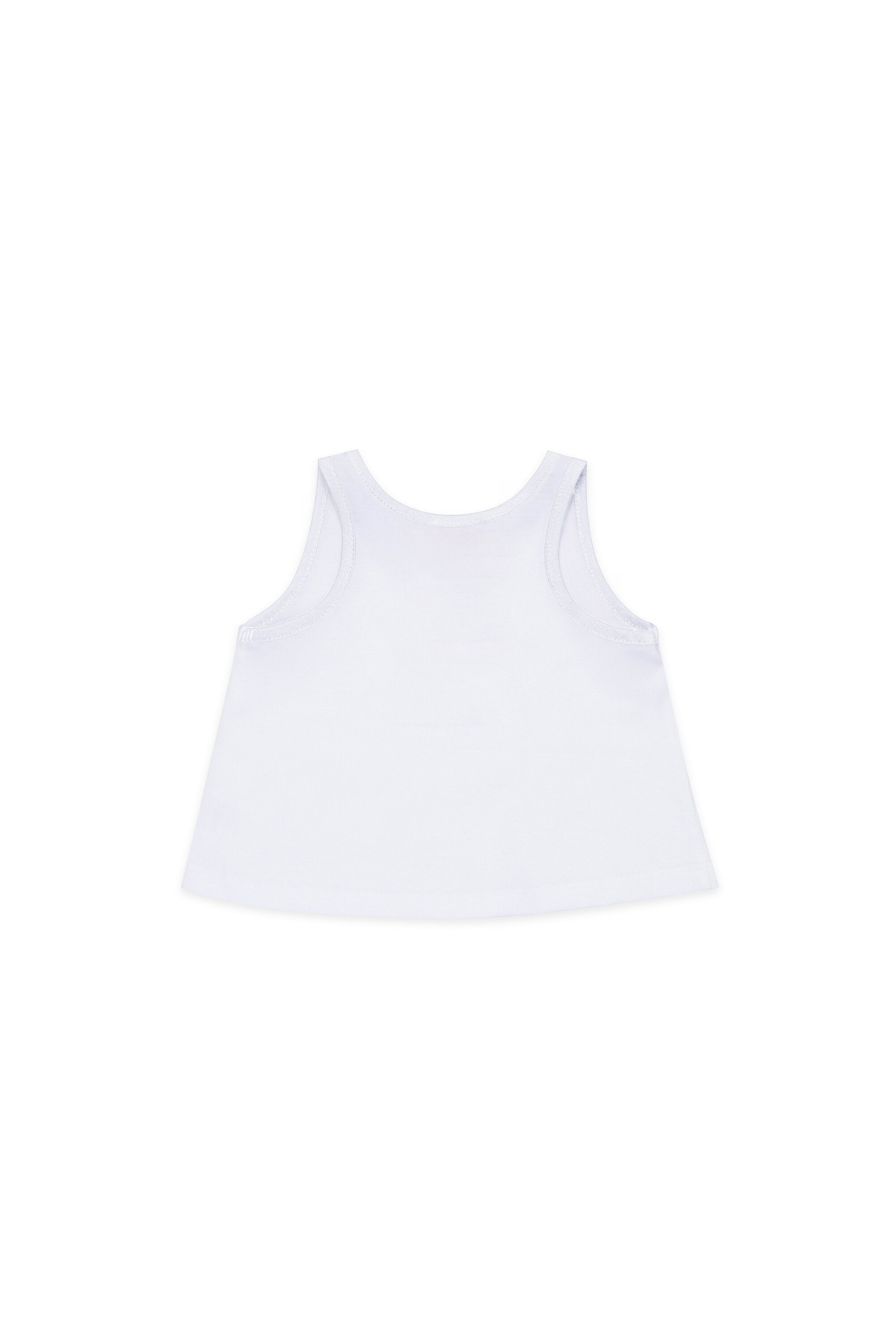 Camiseta sin mangas con logo
