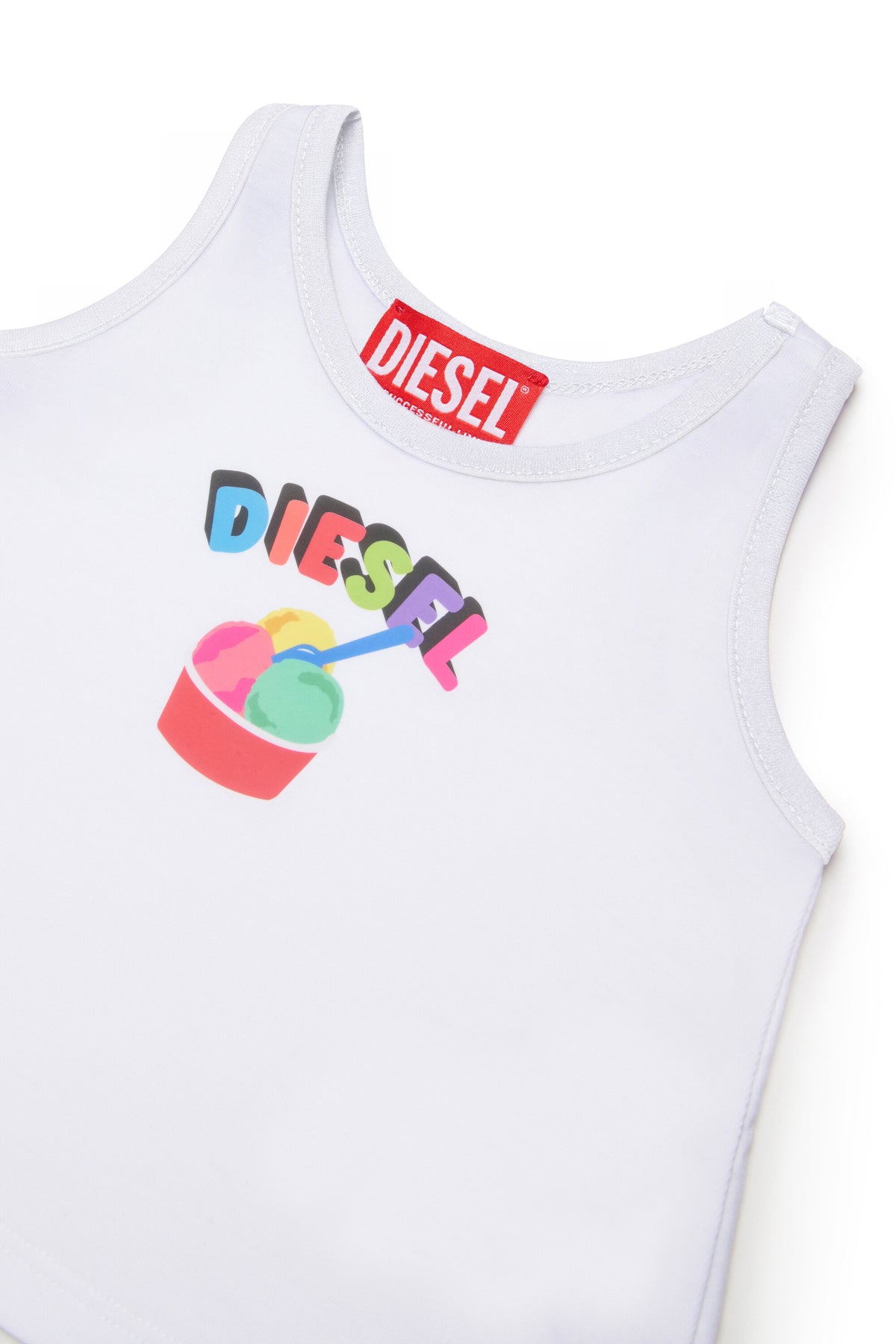 T-shirt sans manches avec logo
