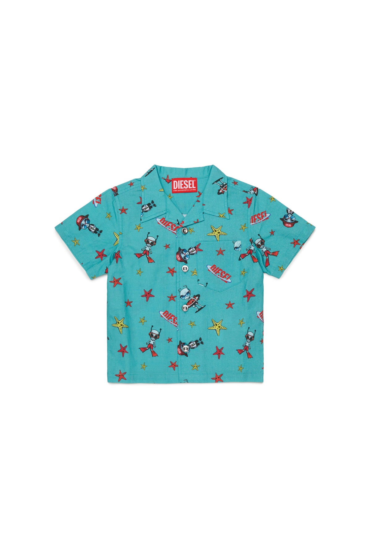 Chemise à manches courtes avec logo