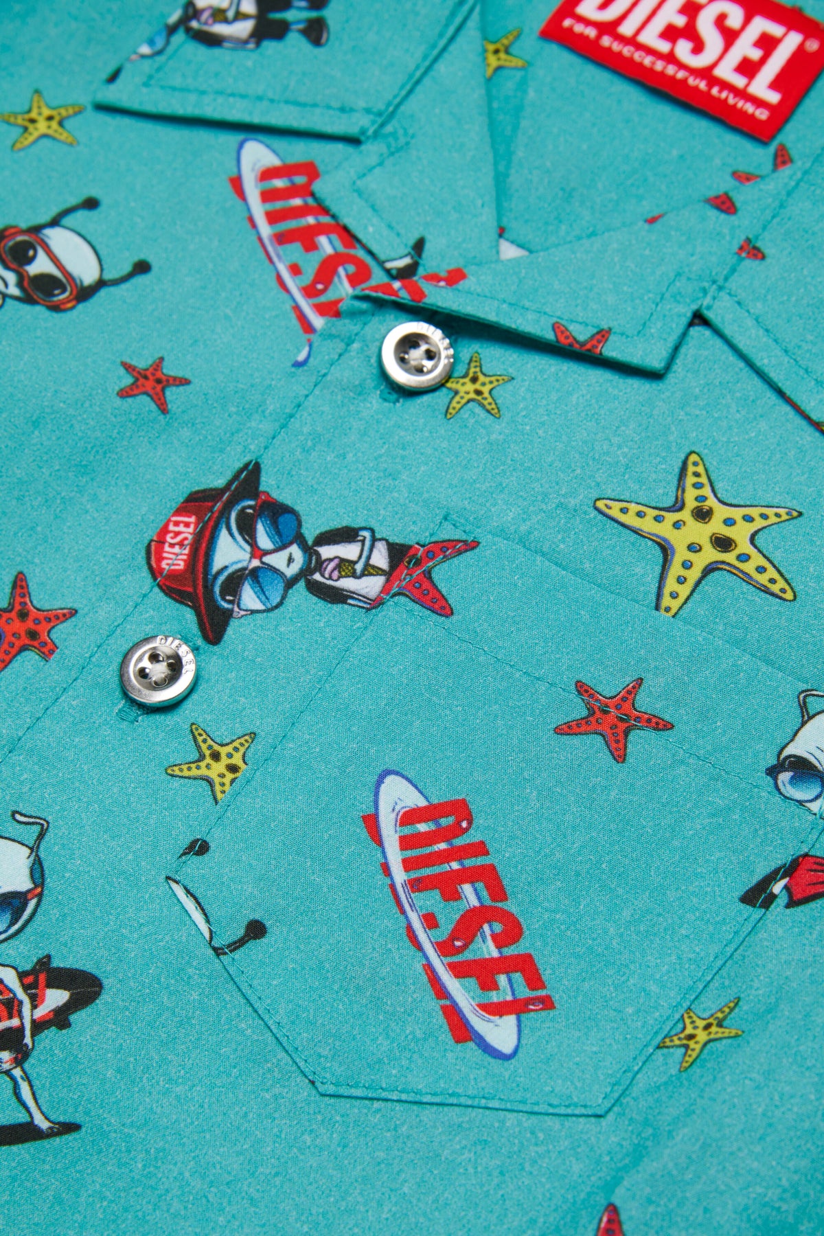 Chemise à manches courtes avec logo