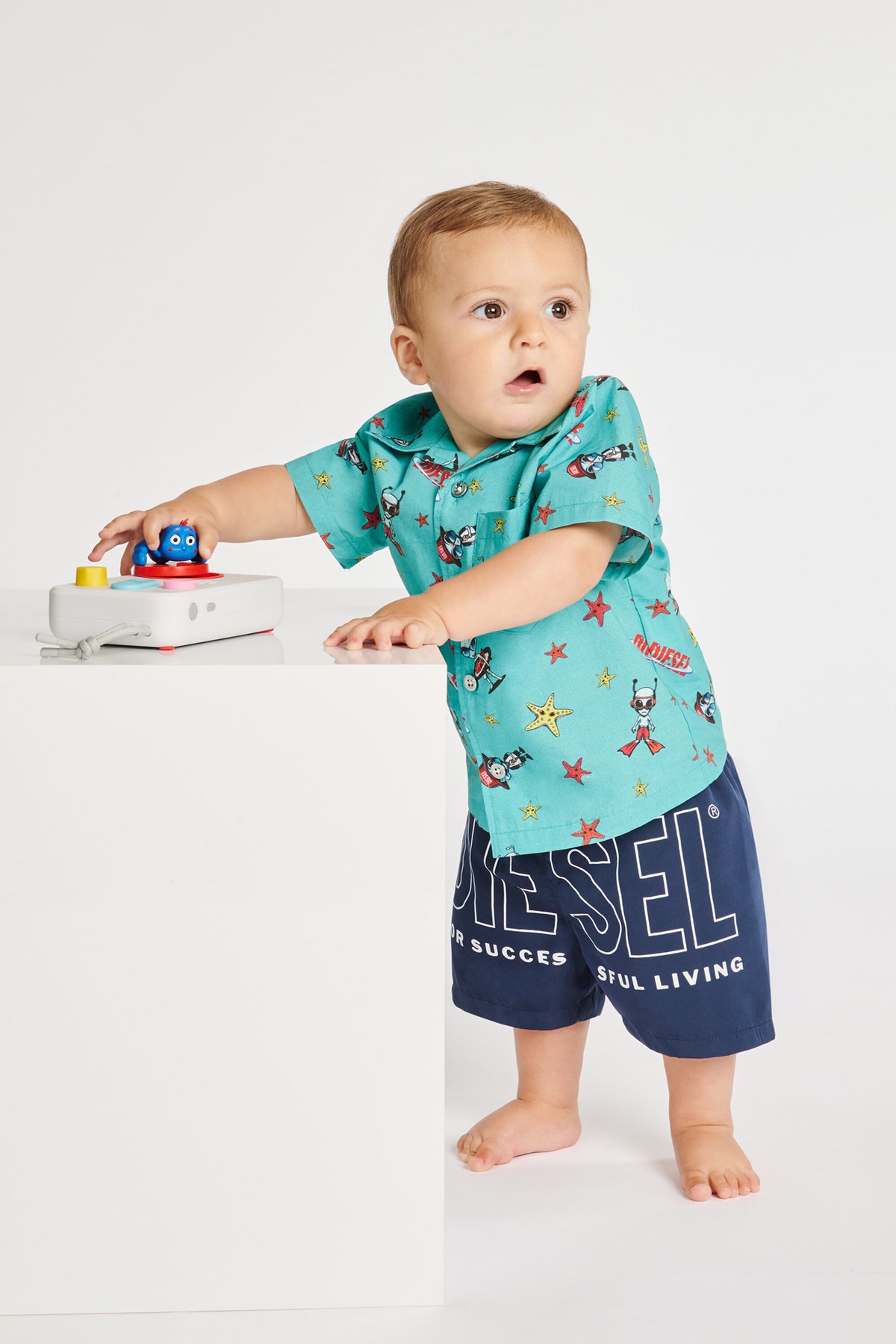 Chemise à manches courtes avec logo