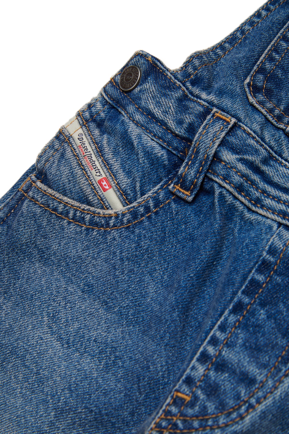 Salopette en denim avec logo
