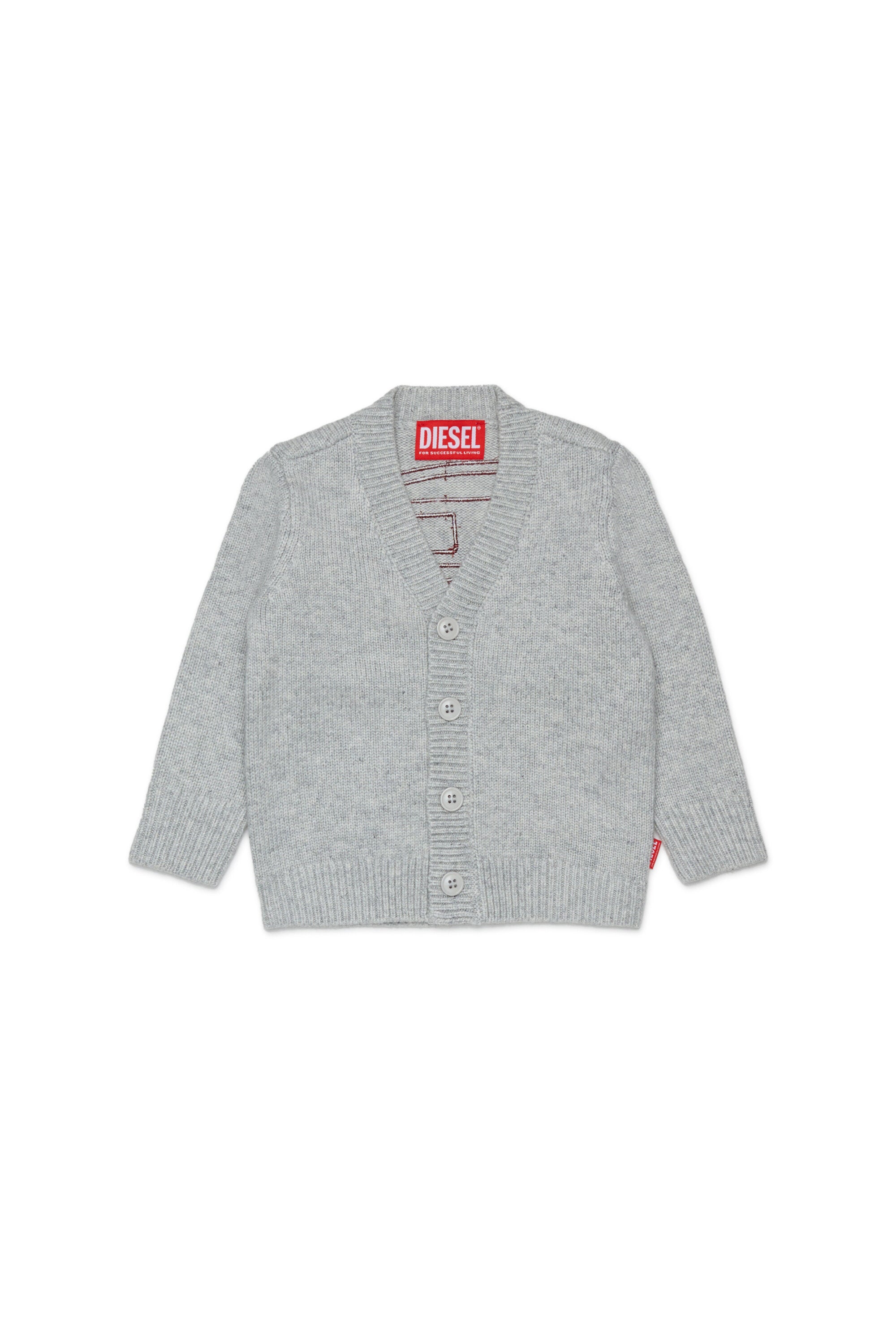 Cardigan avec logo au dos