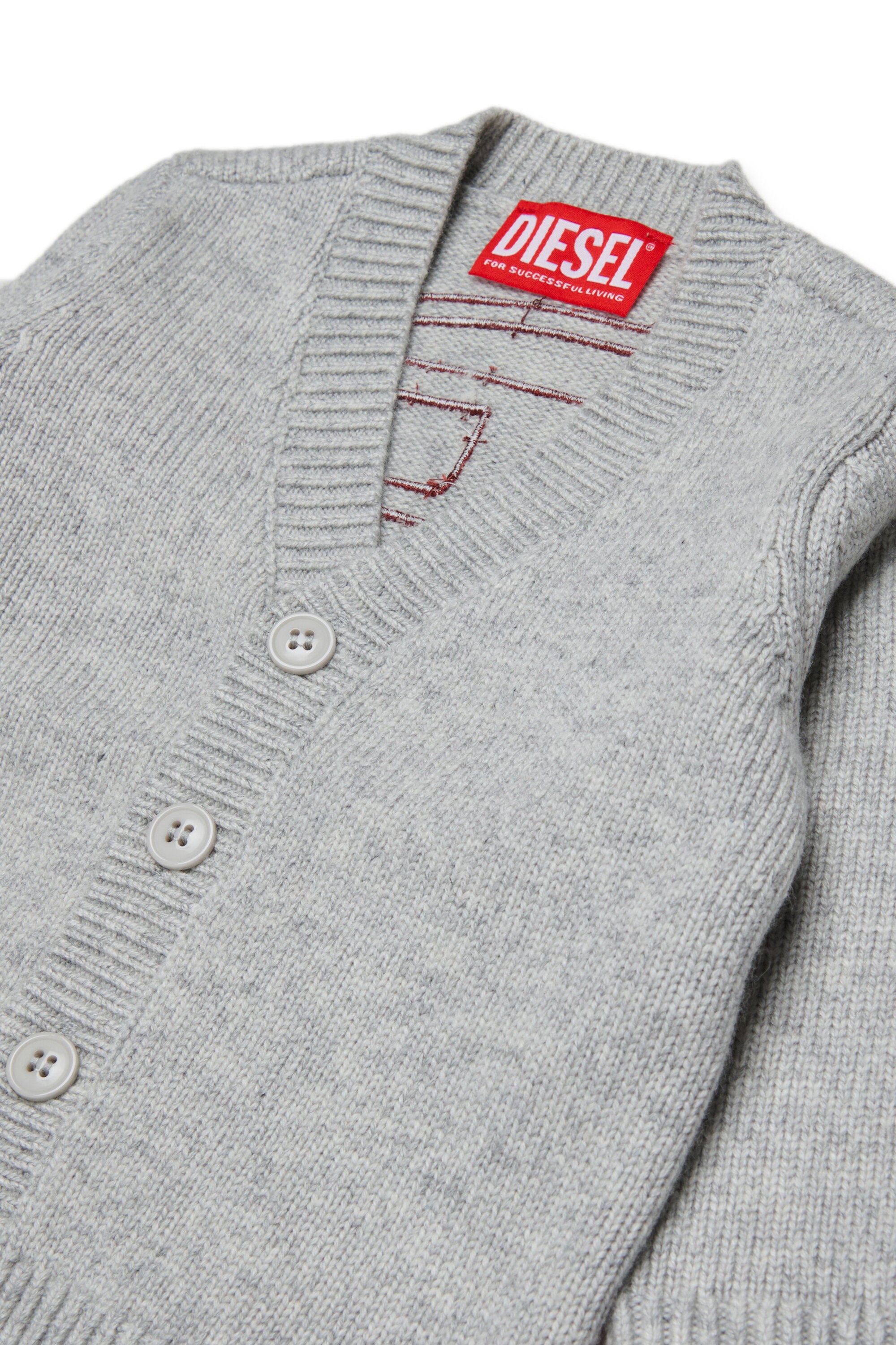 Cardigan avec logo au dos