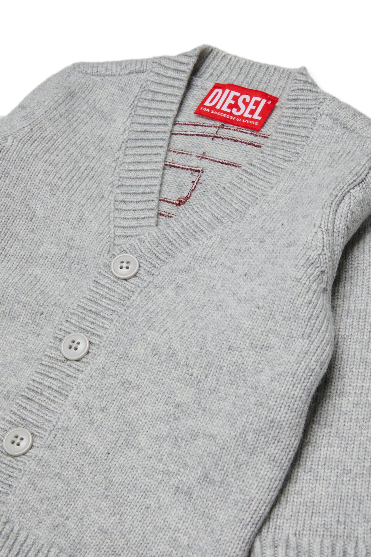 Cardigan avec logo au dos