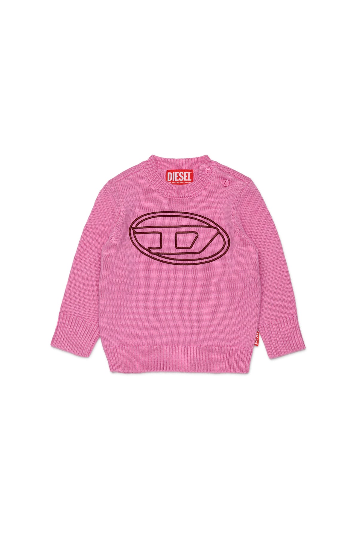 Pull ras du cou avec logo