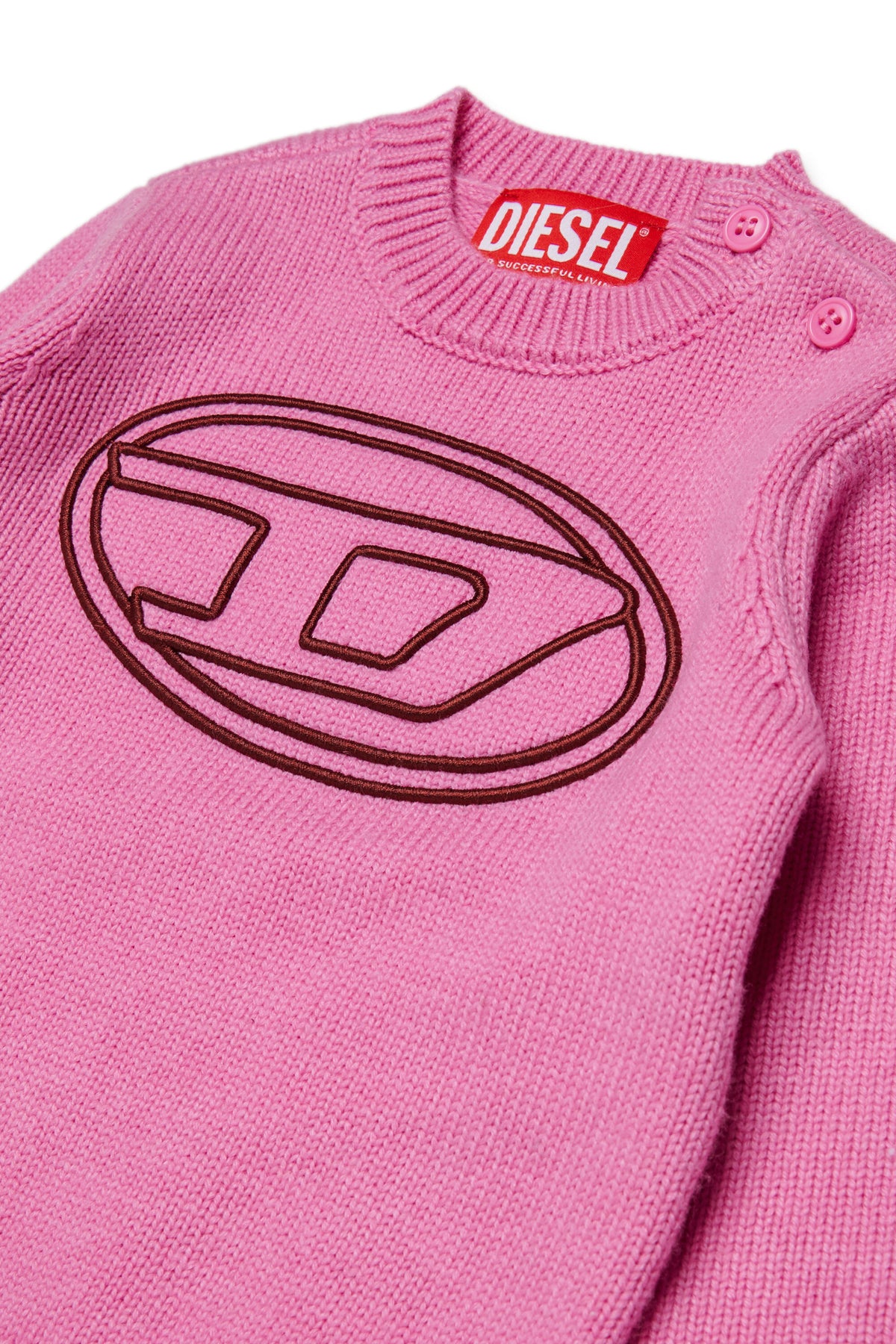 Pull ras du cou avec logo