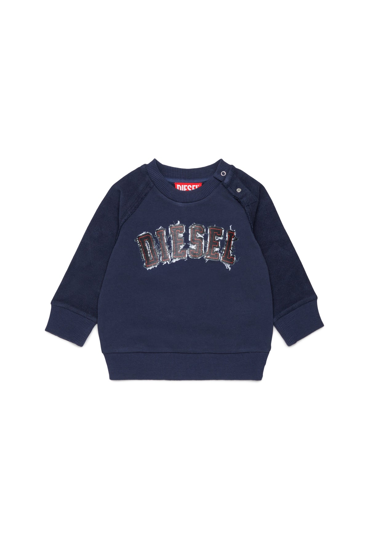 Sweat-shirt col rond avec logo