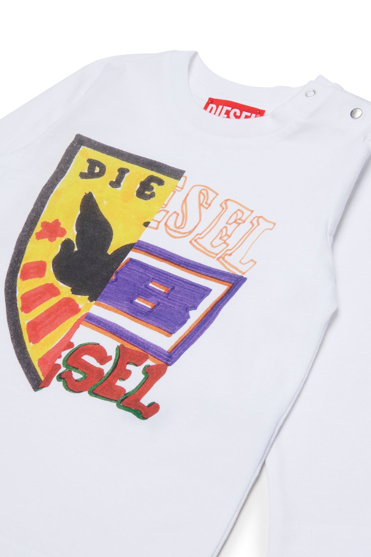 Camiseta de manga larga con logo