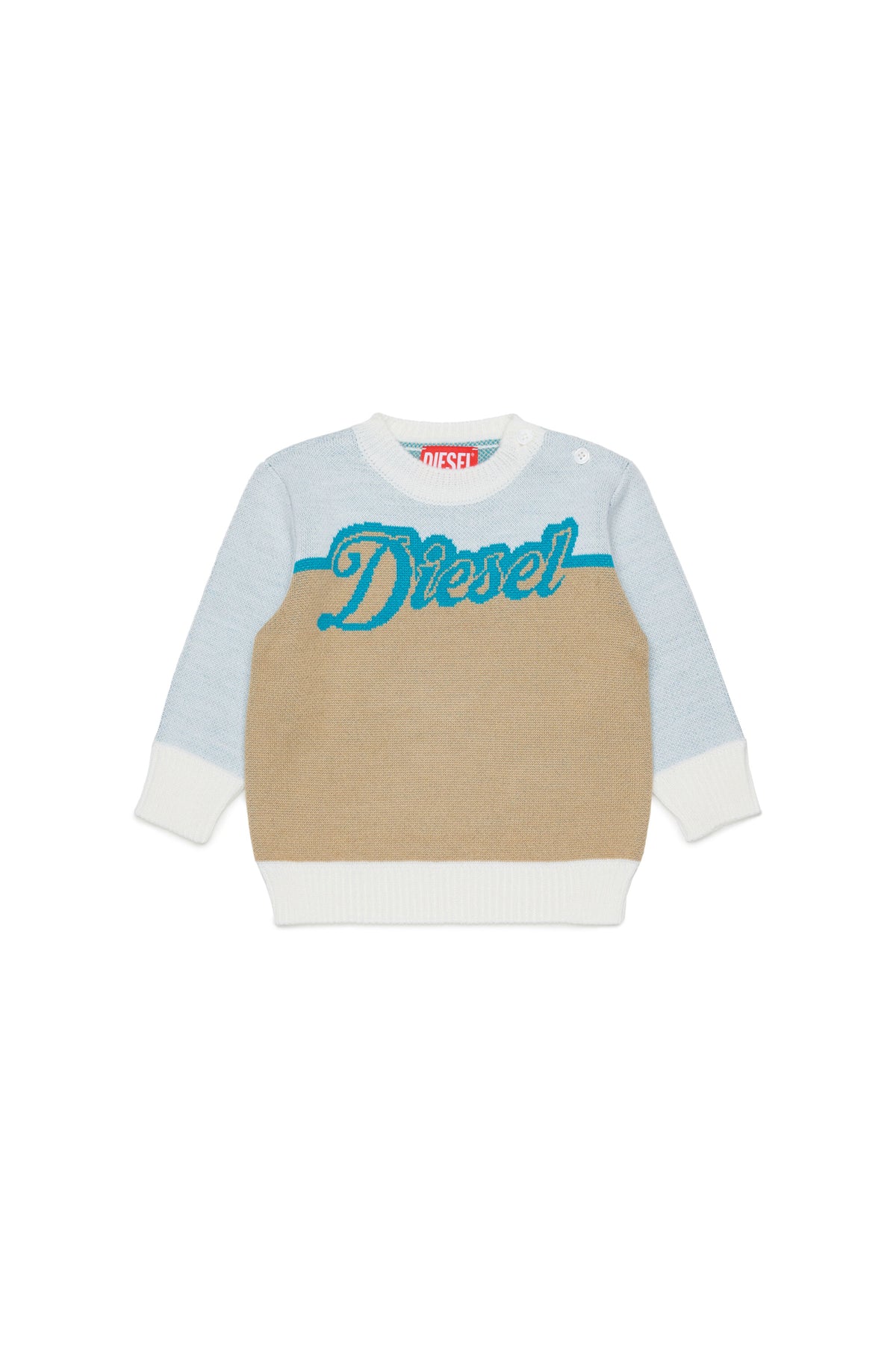 Jersey de cuello redondo con logo