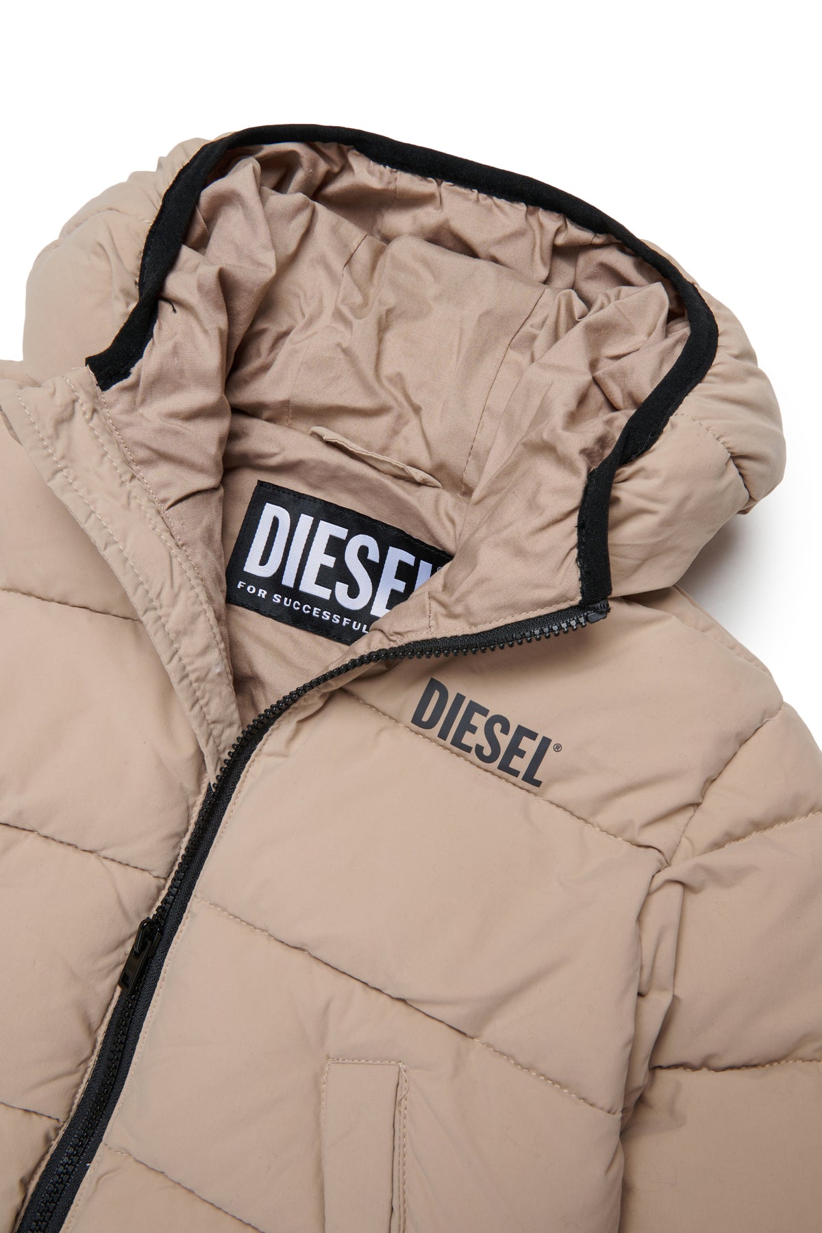 Veste matelassée avec logo imprimé