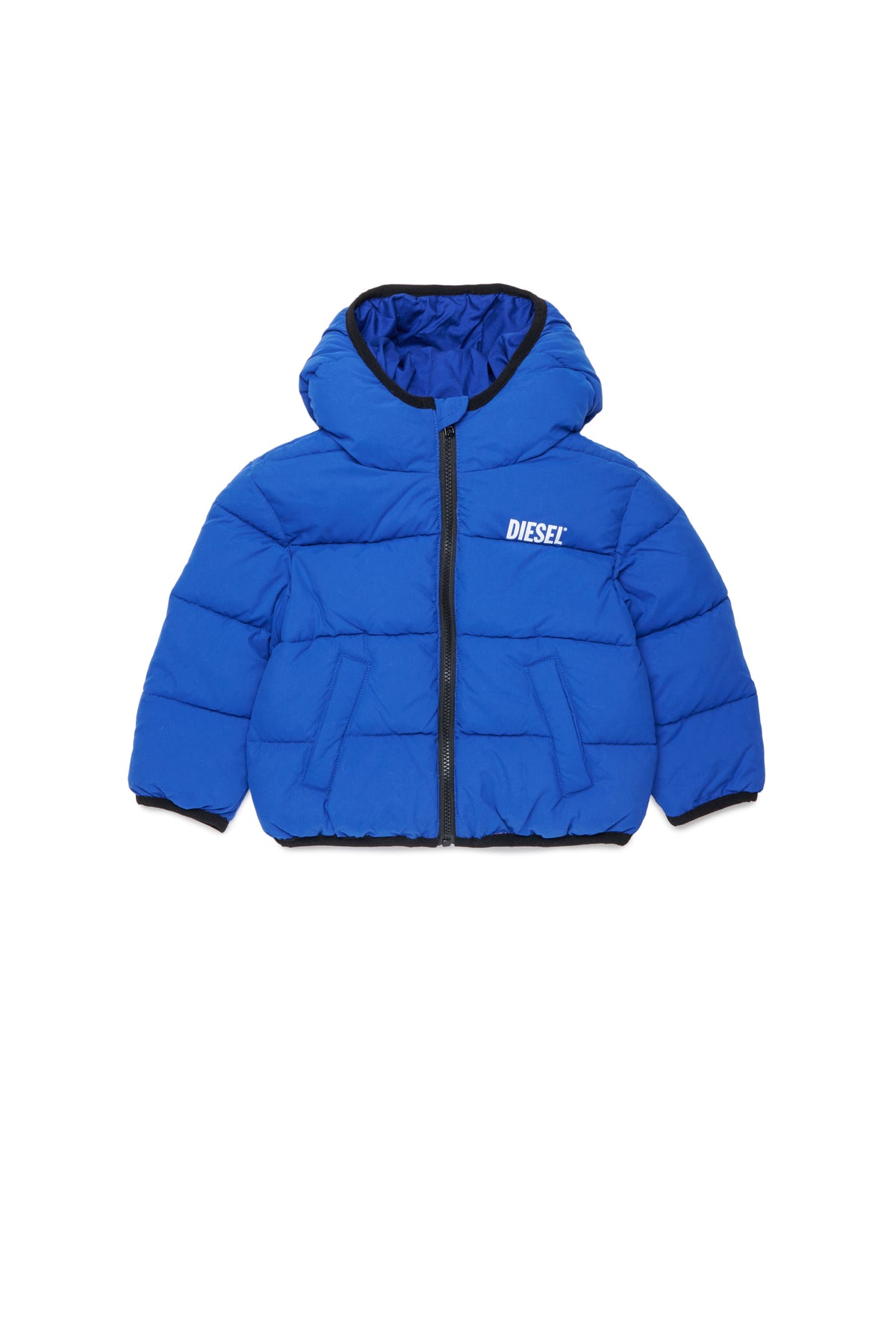Veste matelassée avec logo imprimé