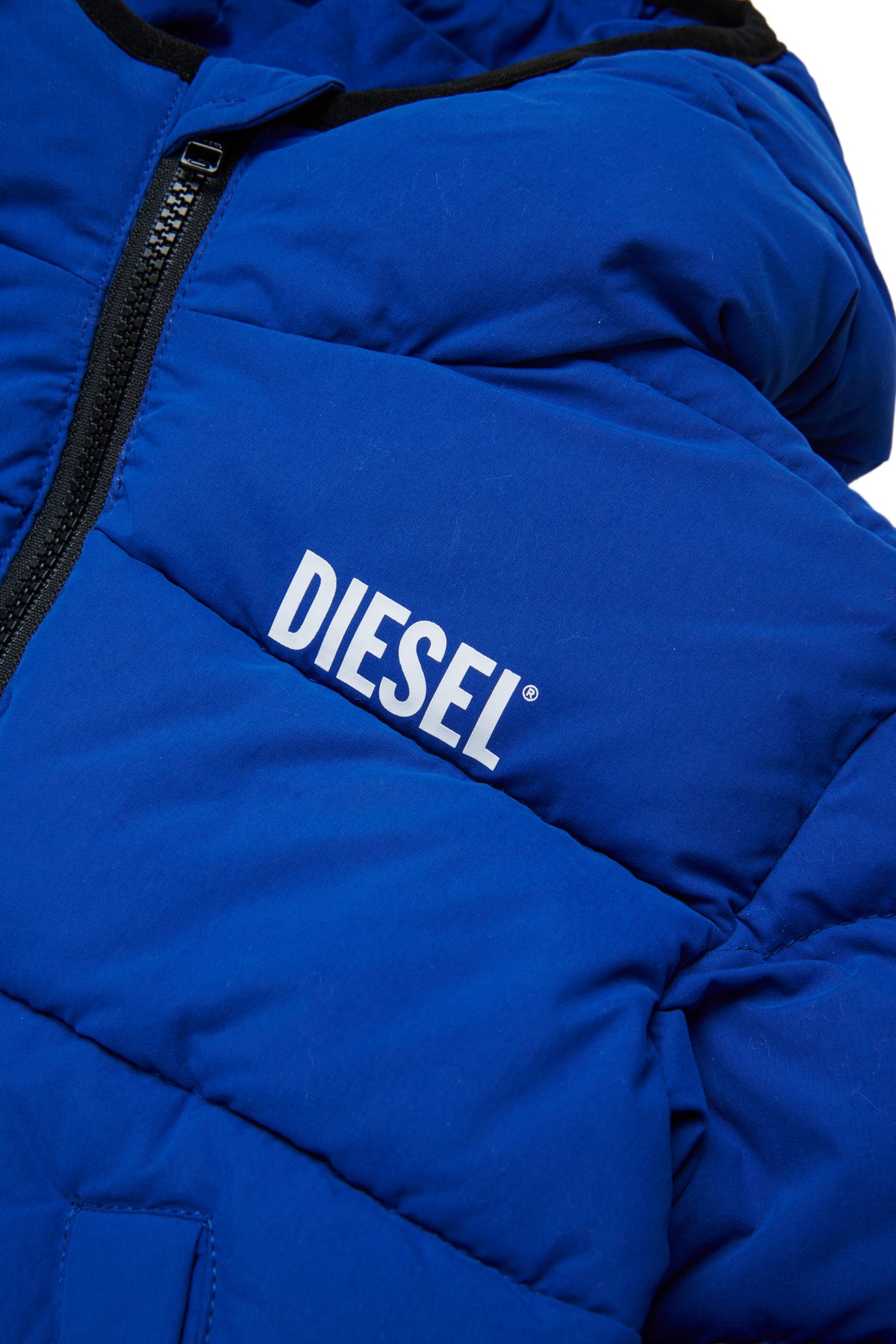 Veste matelassée avec logo imprimé