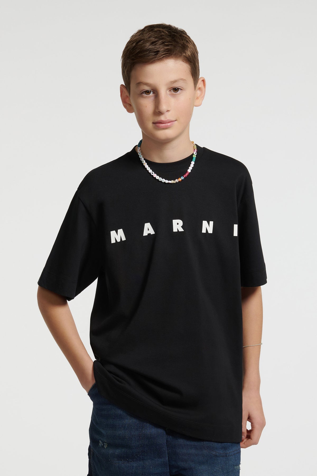 T-shirt en jersey avec logo