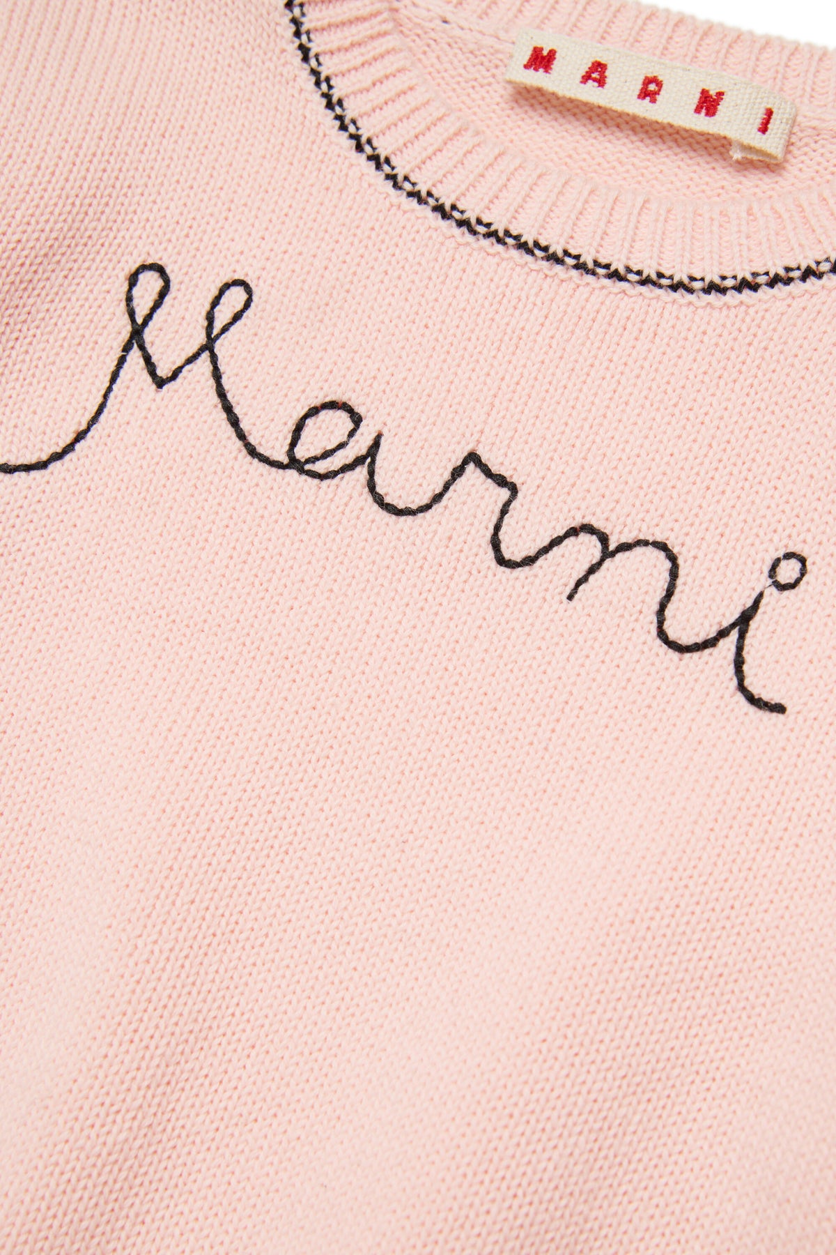 Jersey de cuello redondo con logo