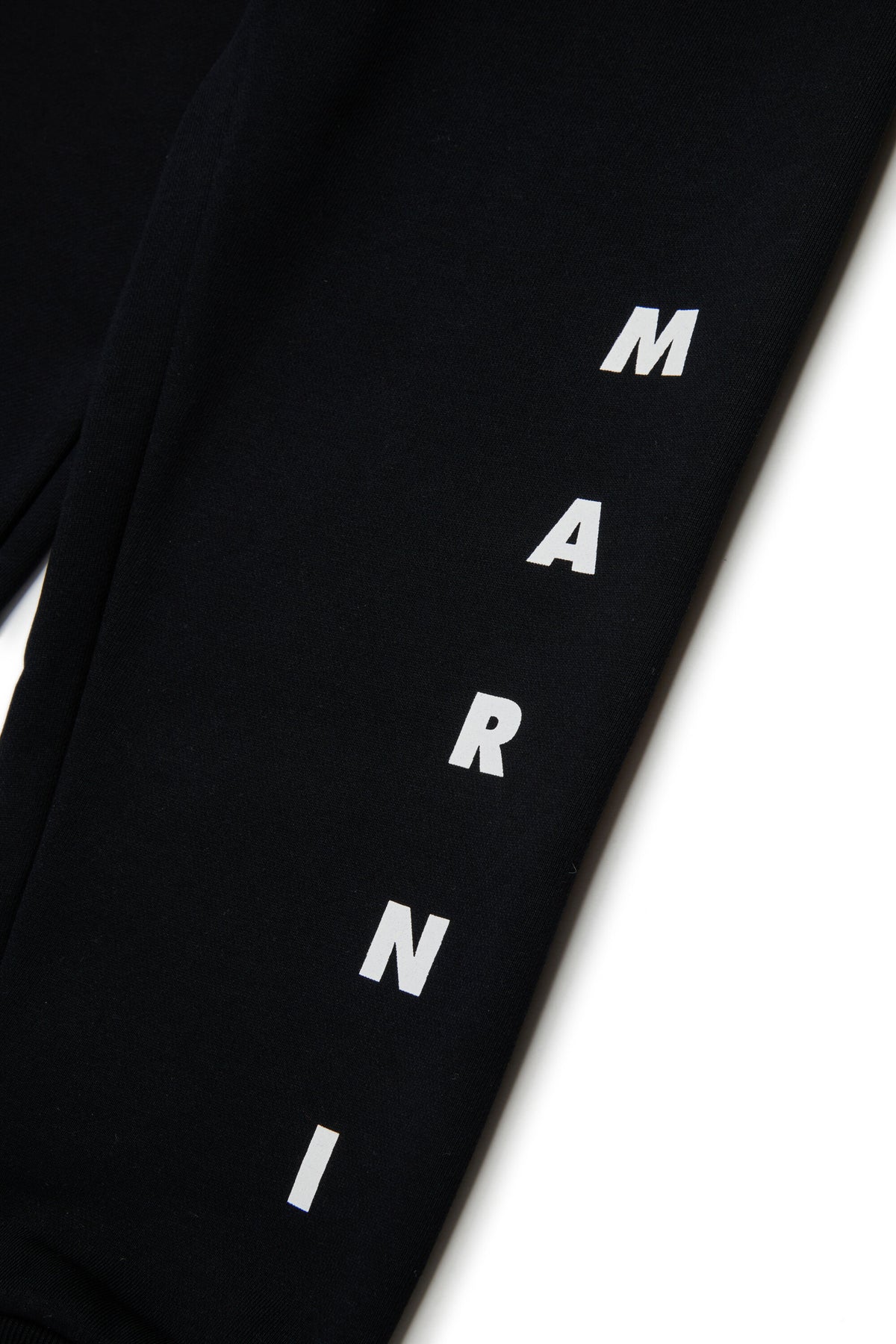 Fleece jogger pants with logo