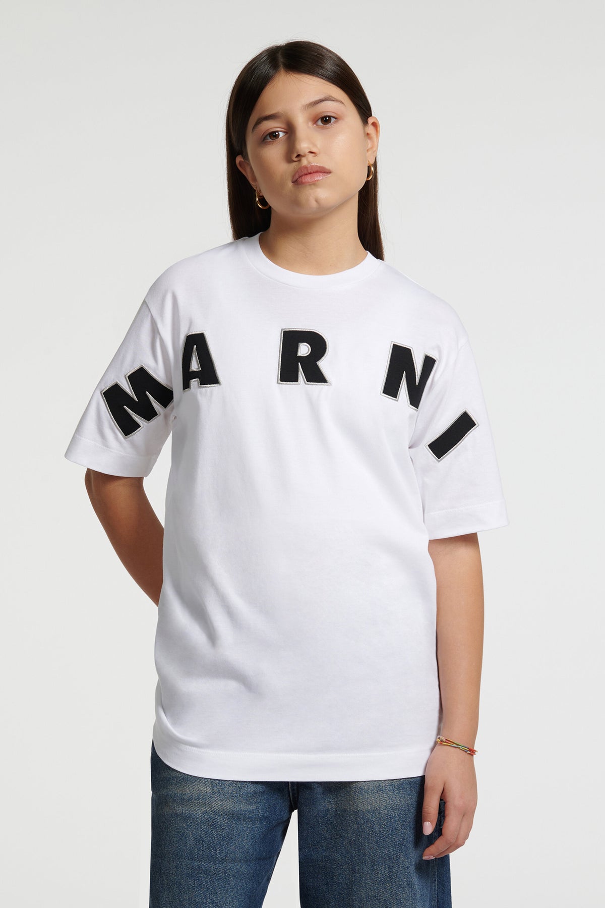 T-shirt avec logo brodé