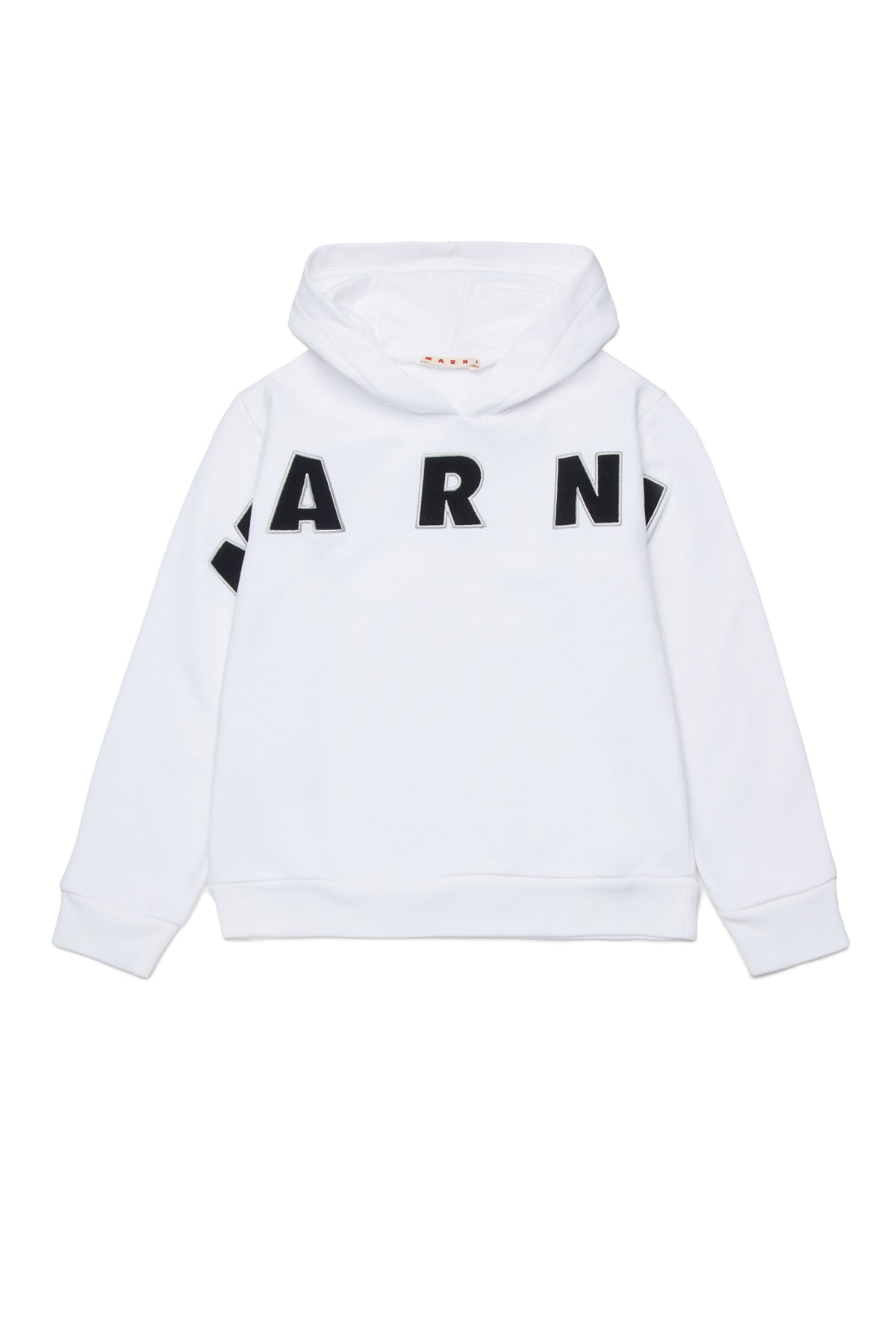 Sweat-shirt à capuche avec logo Marni Patch brodé