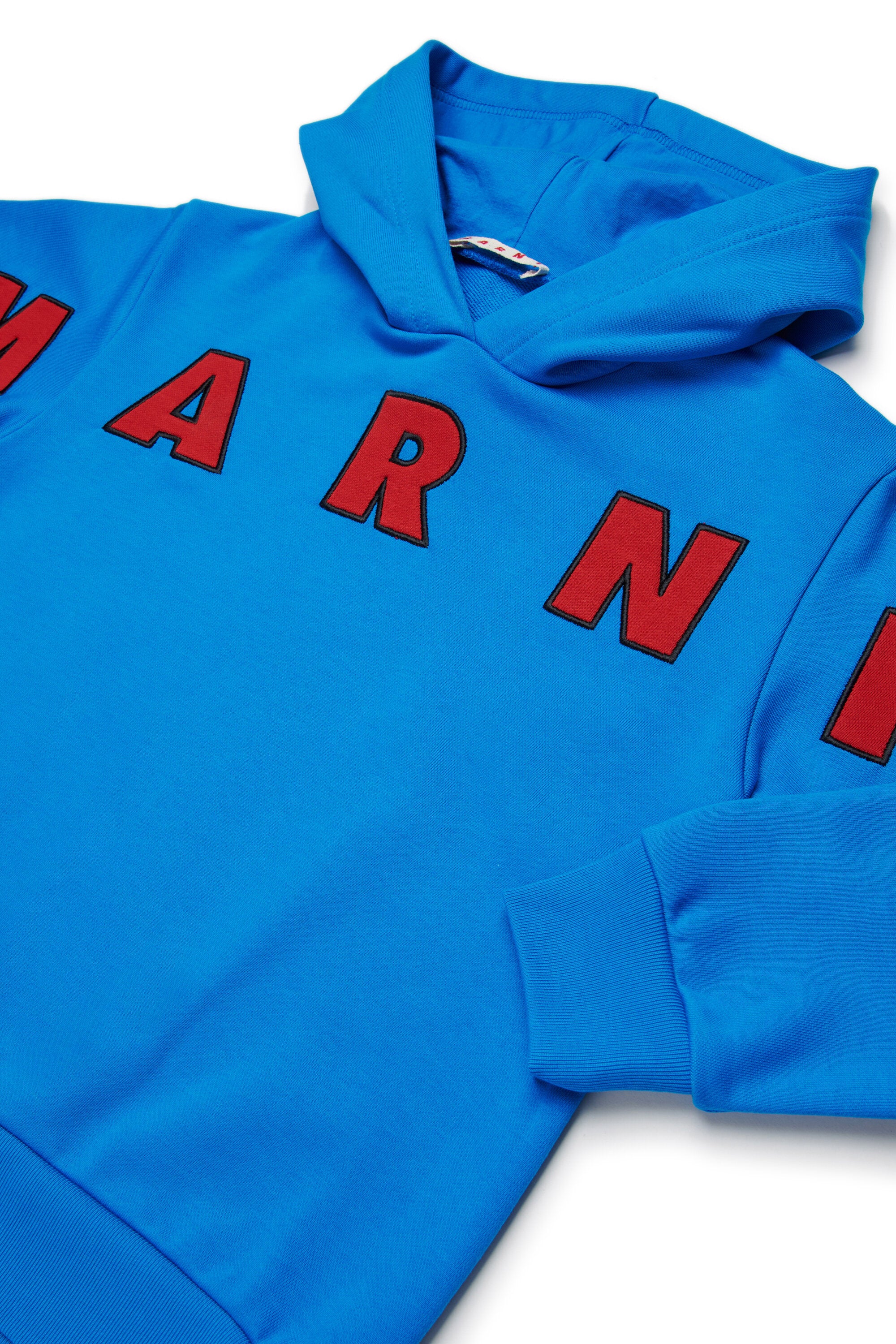 Sweat-shirt à capuche avec logo Marni Patch brodé