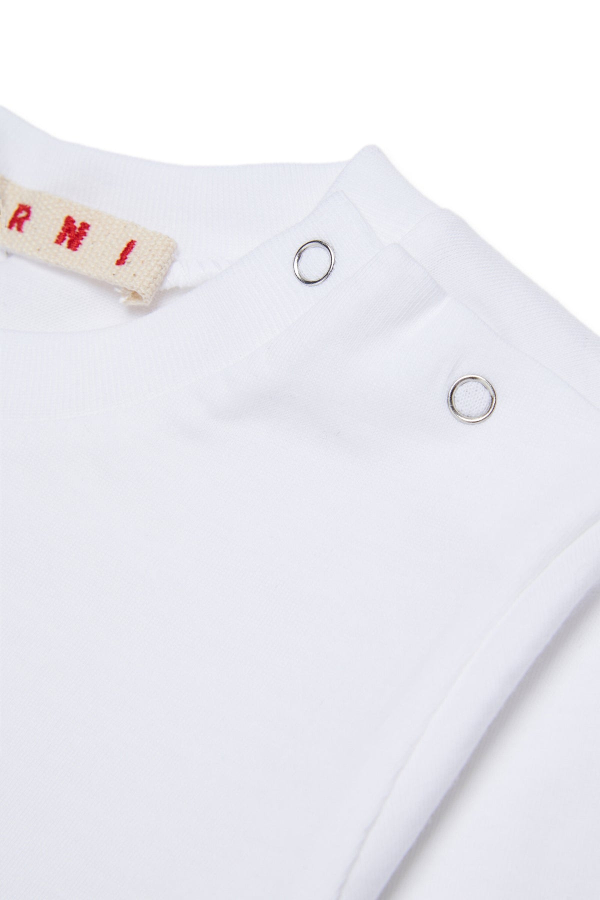 Camiseta de manga larga de jersey con logotipo
