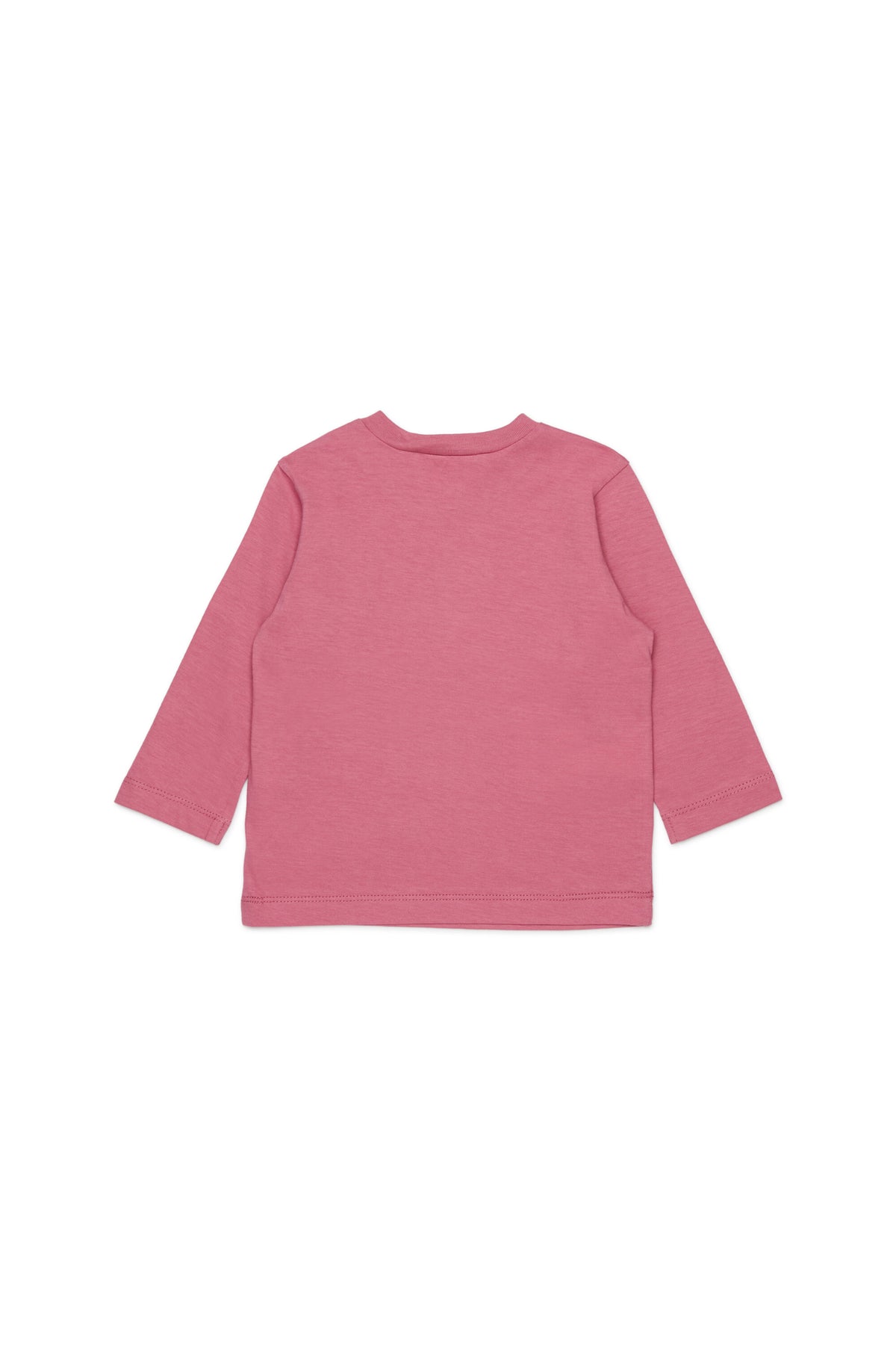 Camiseta de manga larga de jersey con logotipo