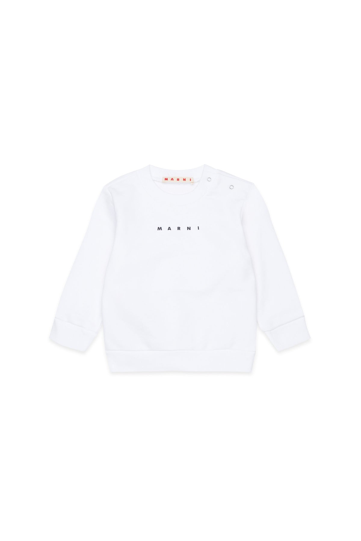 Sweat-shirt à col ras du cou avec logo Marni