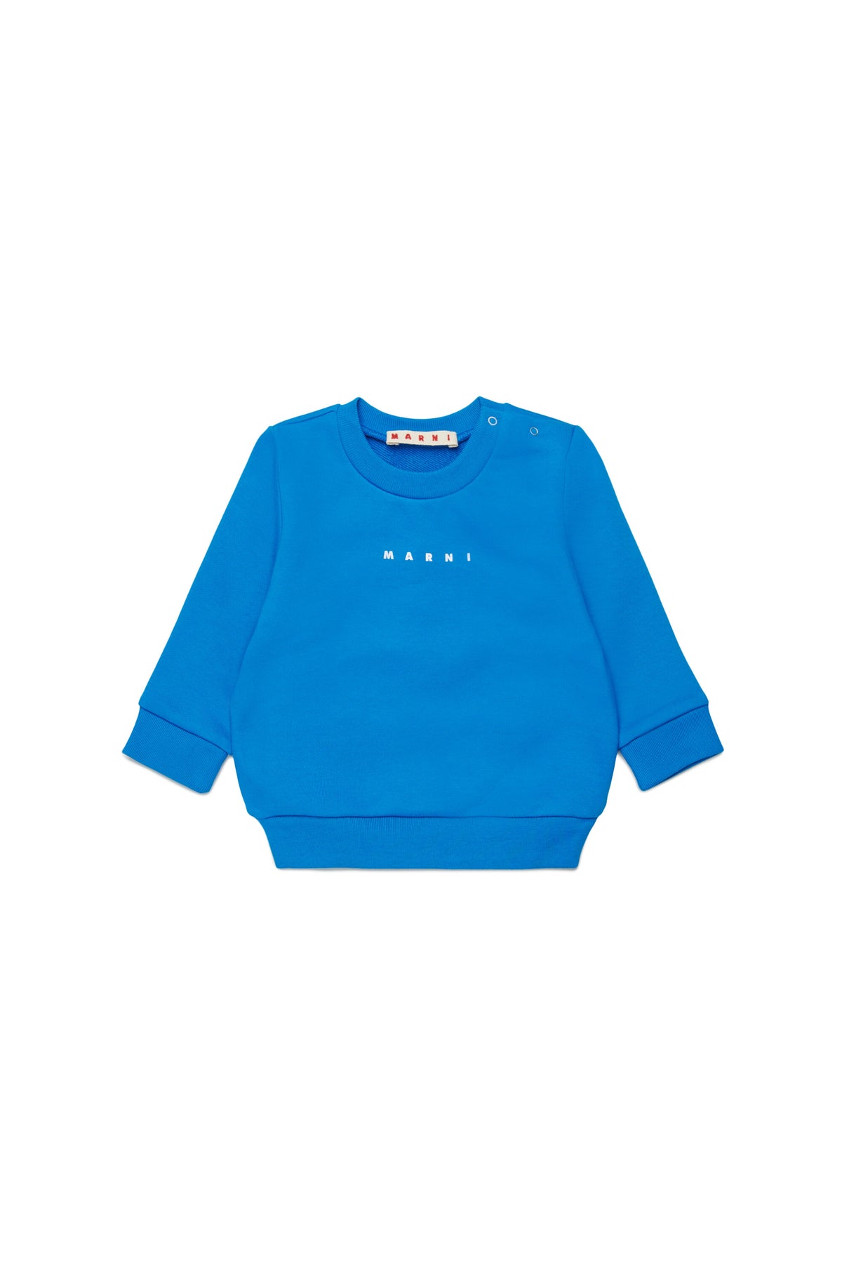 Sweat-shirt à col ras du cou avec logo Marni