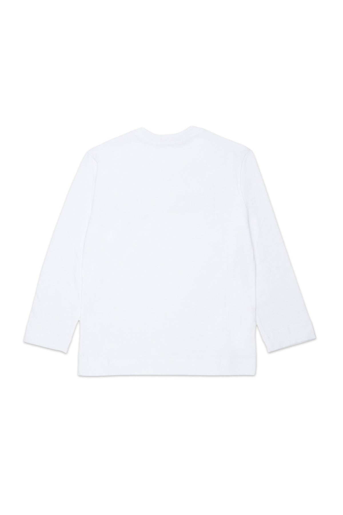 T-shirt en jersey à manches longues avec logo Marni