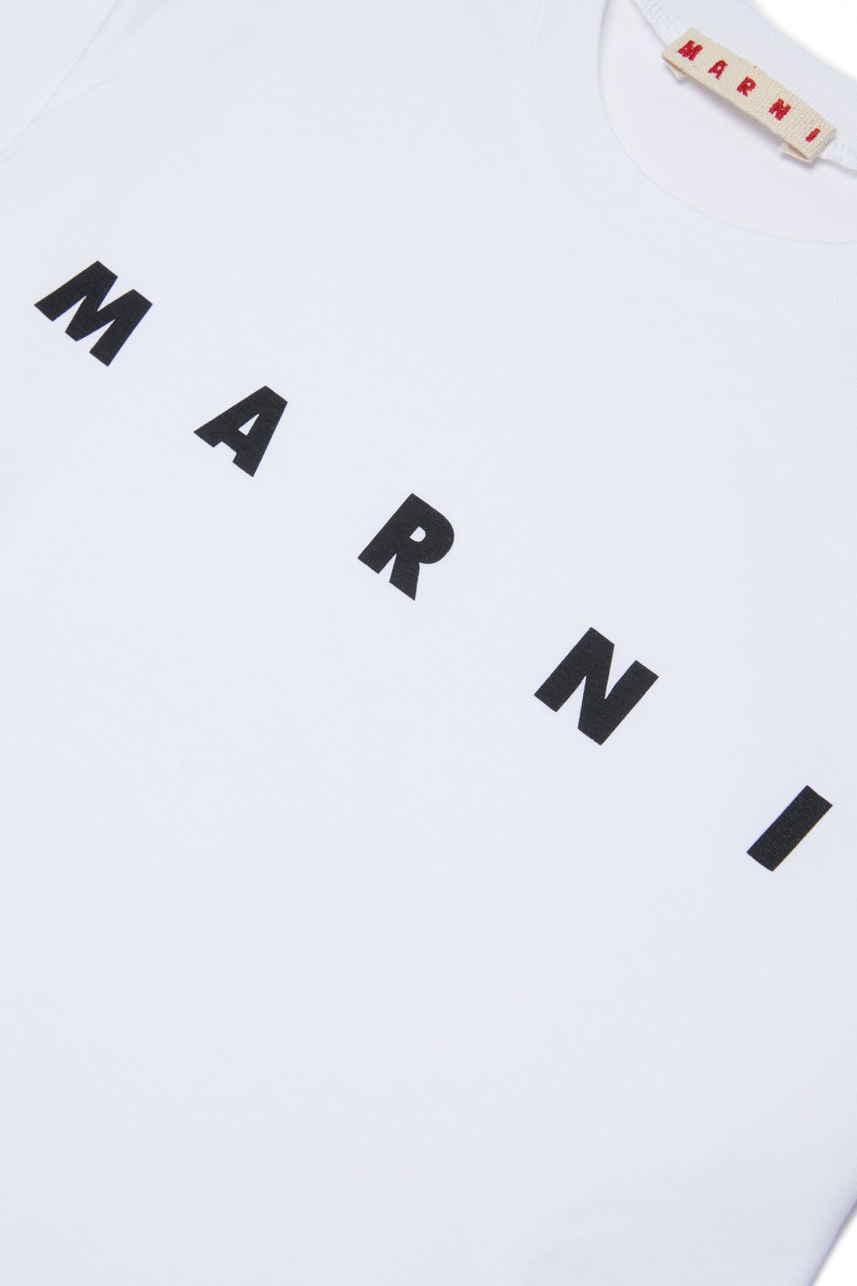 Camiseta de manga larga de jersey con logotipo Marni