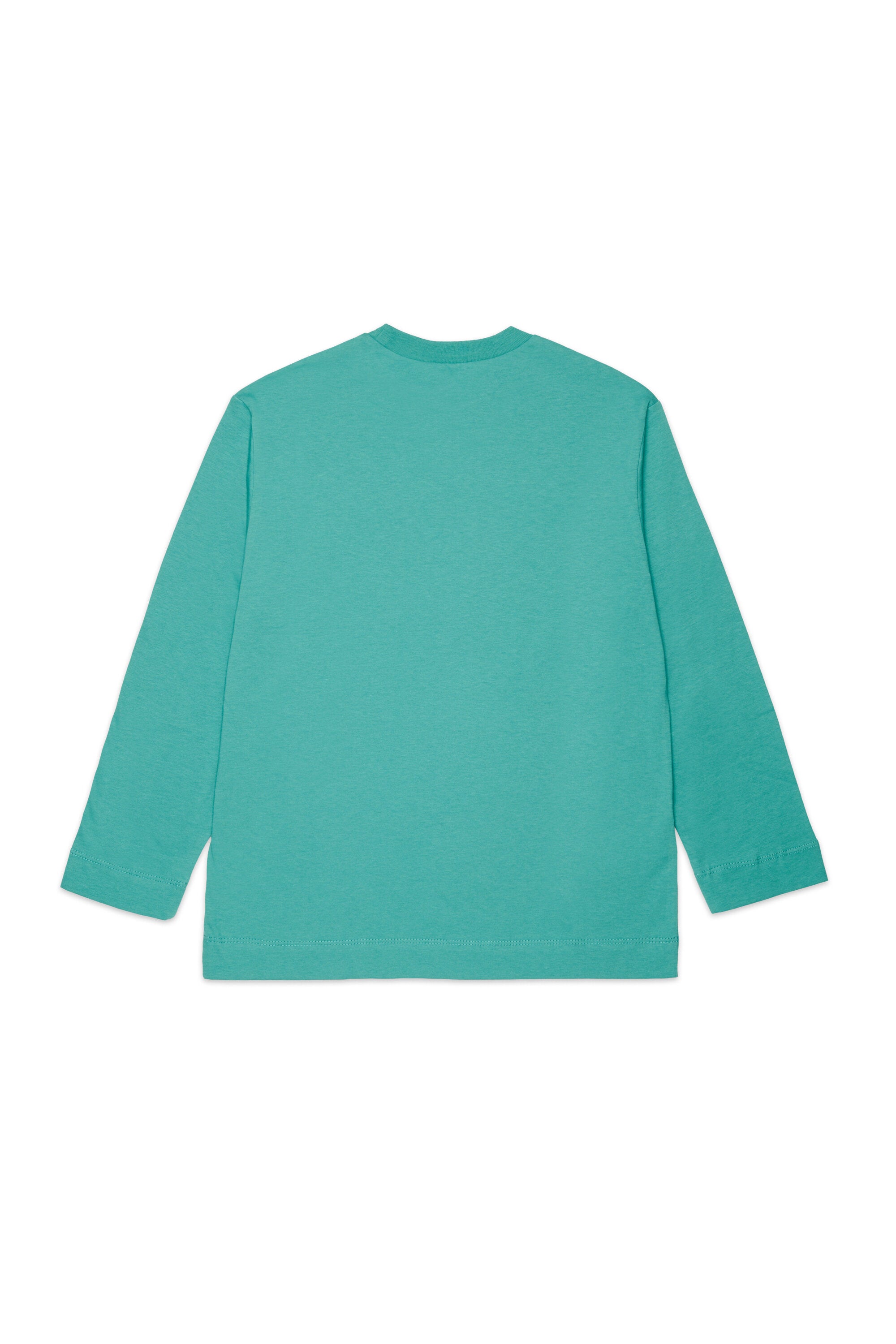 Camiseta de manga larga de jersey con logotipo Marni