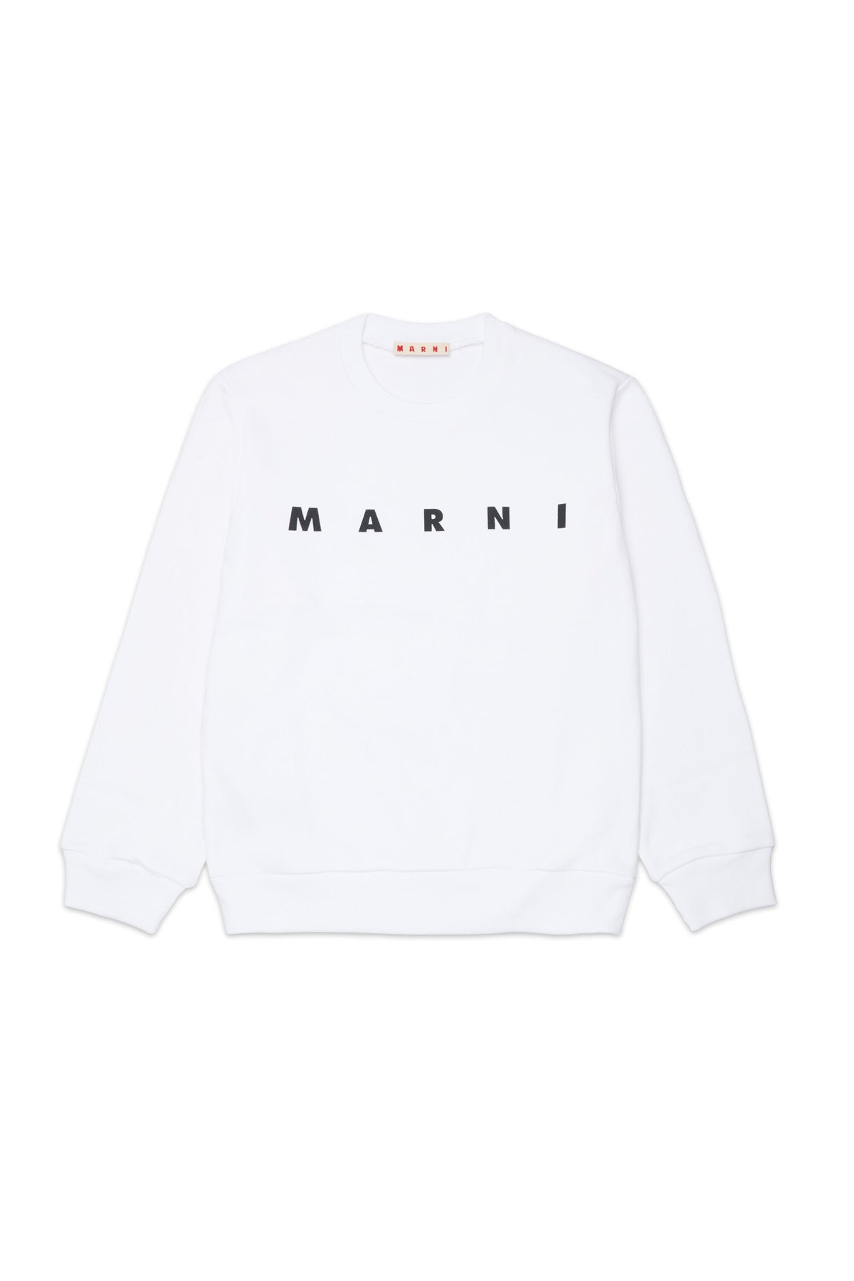 Sweat-shirt à col ras du cou avec logo Marni