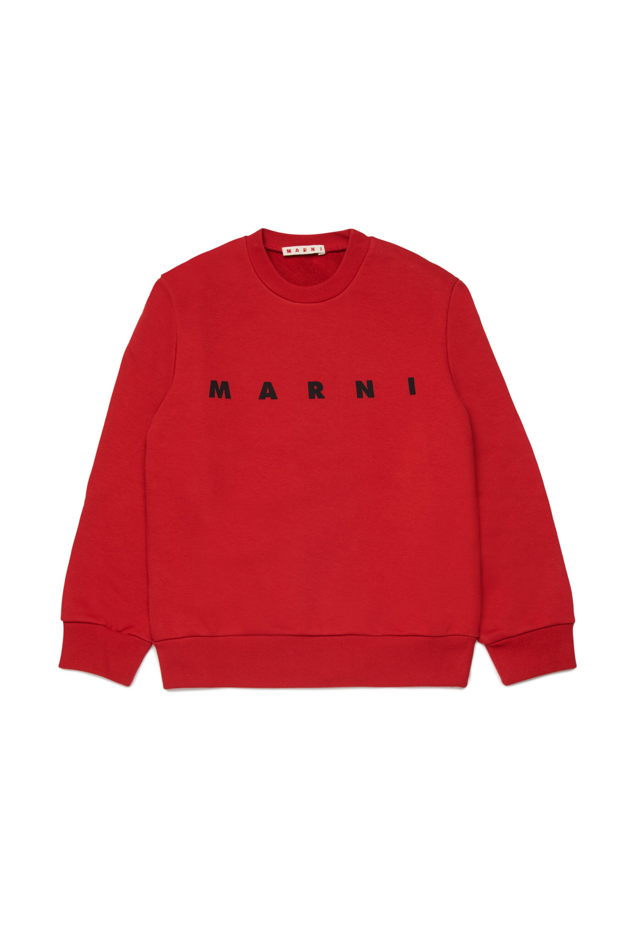 Sweat-shirt à col ras du cou avec logo Marni