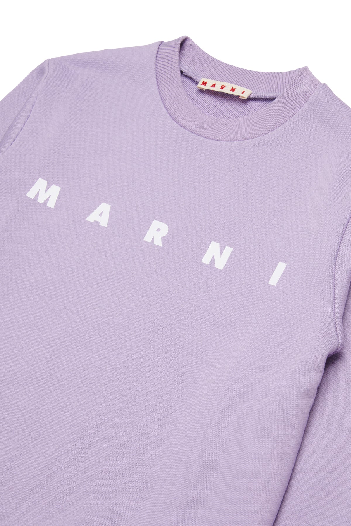 Sudadera de cuello redondo con logo Marni
