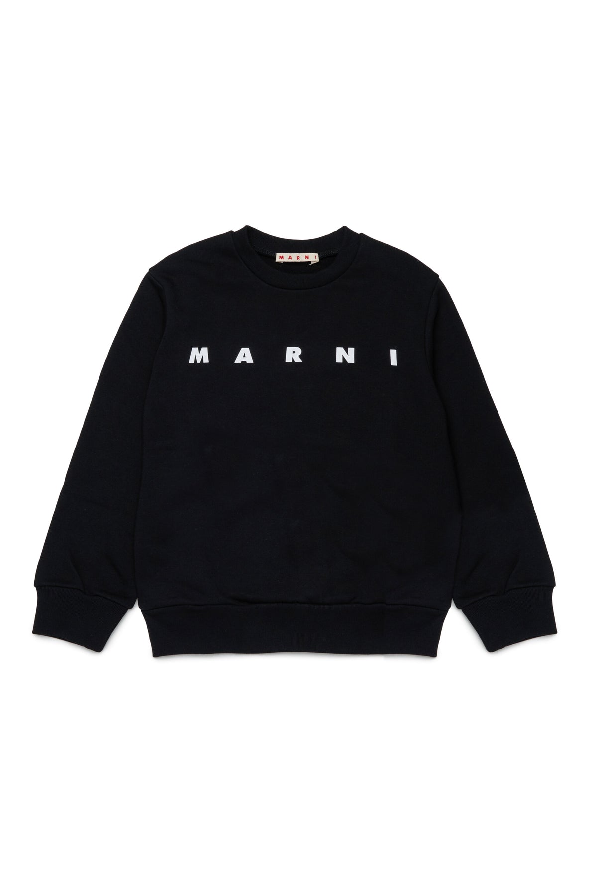 Sweat-shirt à col ras du cou avec logo Marni