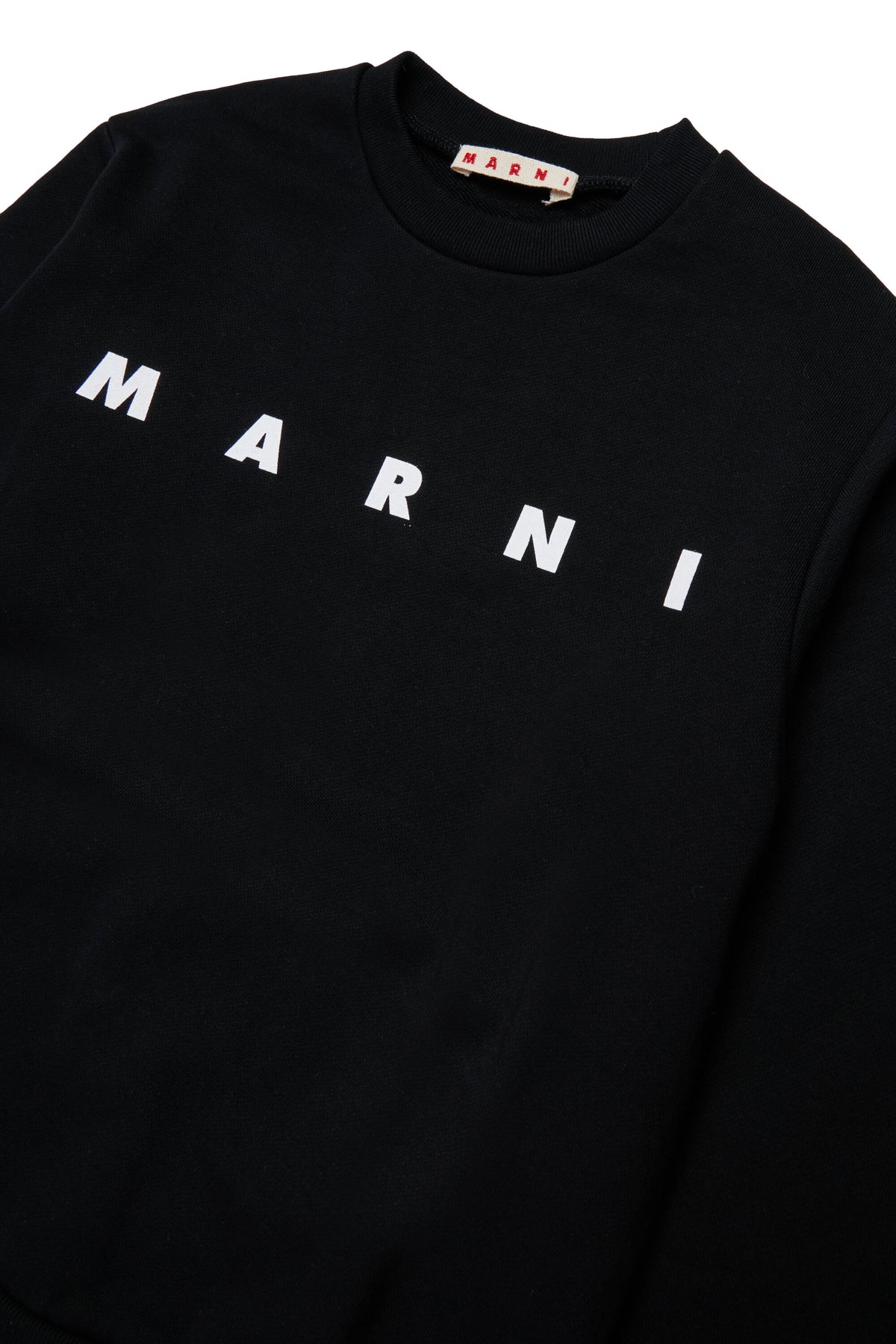 Sweat-shirt à col ras du cou avec logo Marni