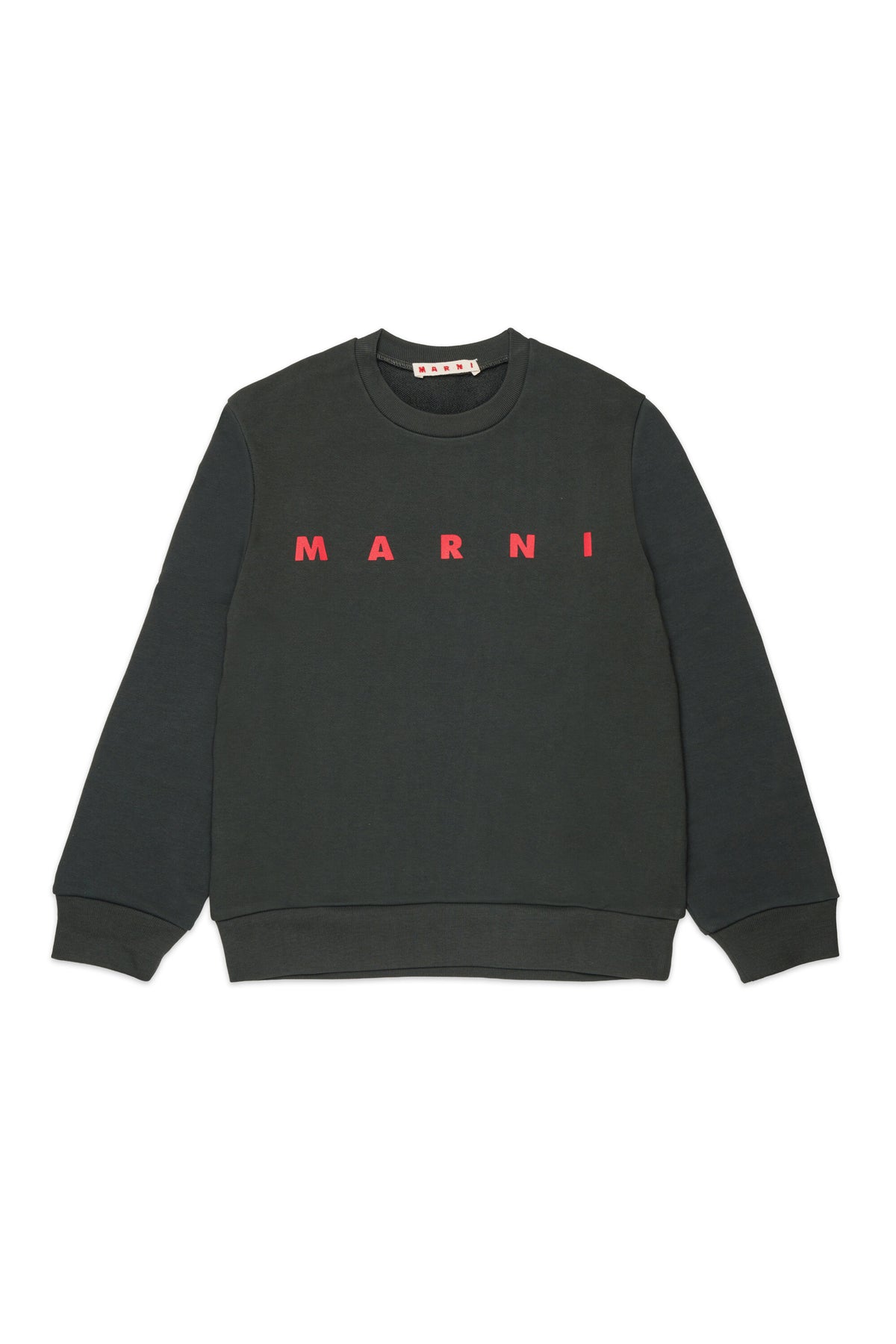 Sweat-shirt à col ras du cou avec logo Marni