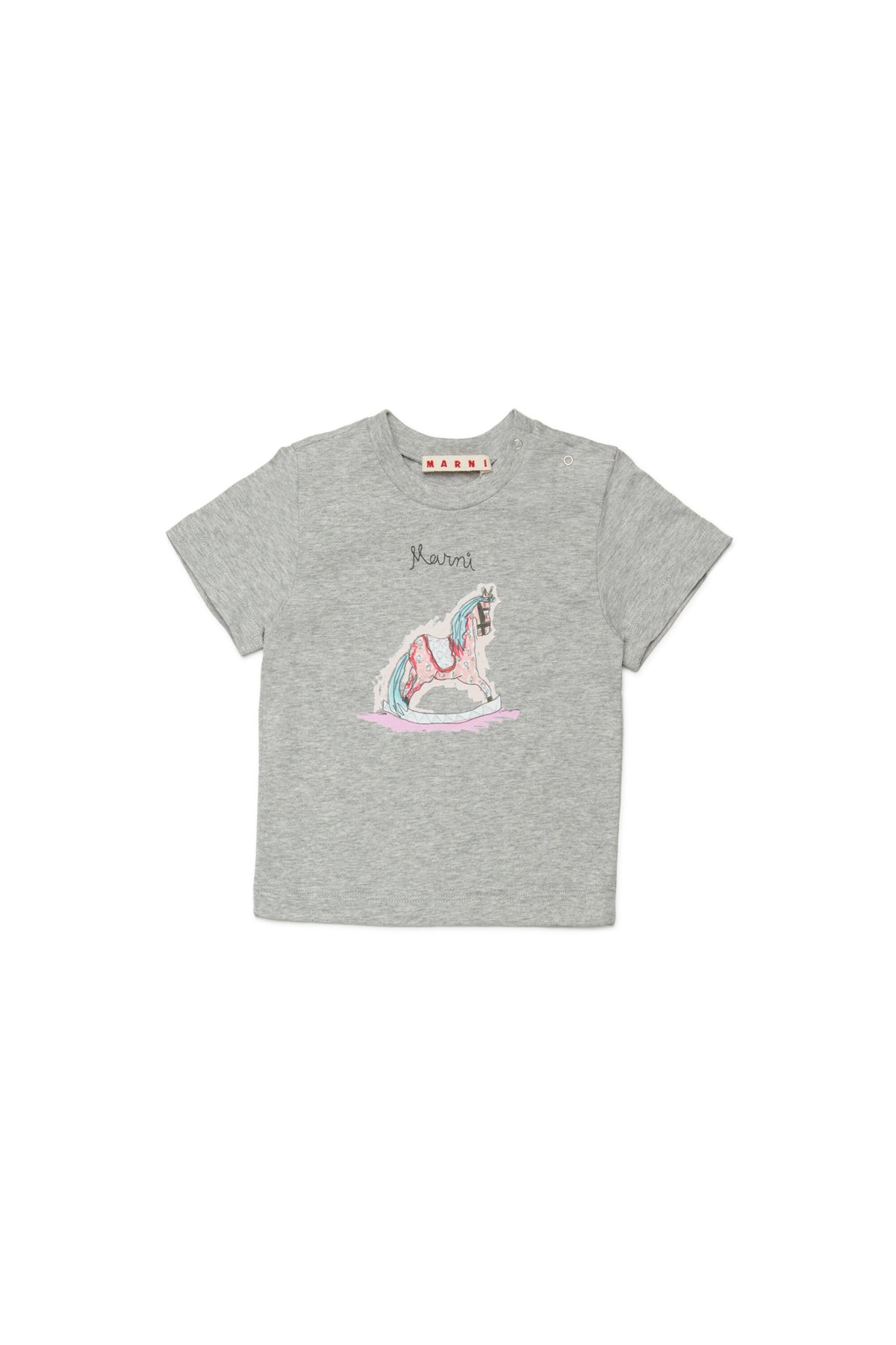 T-shirt à col rond avec logo