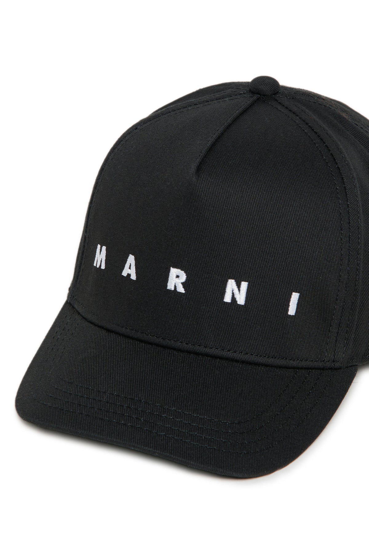 Casquette de baseball en gabardine avec logo