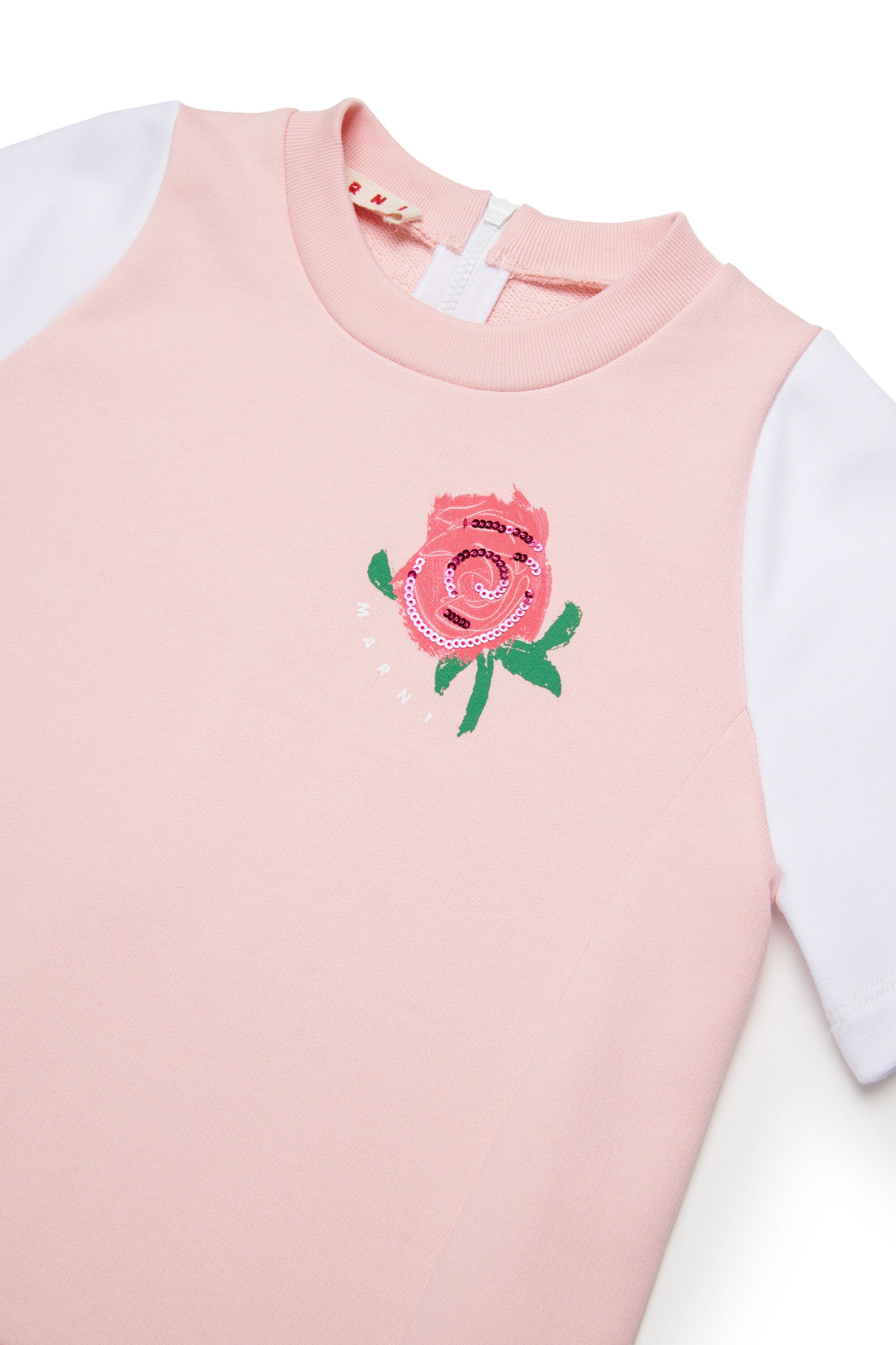 Robe courte avec logo