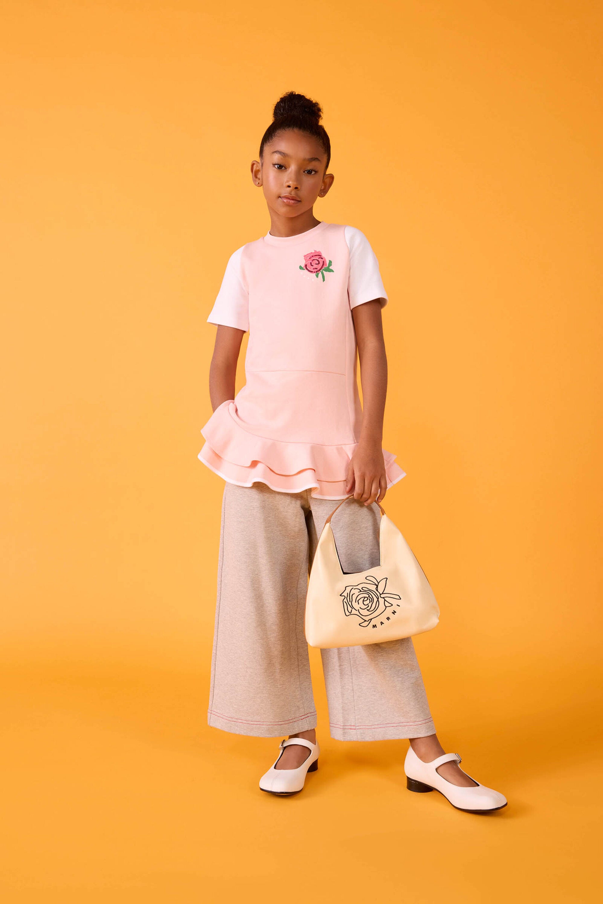 Robe courte avec logo